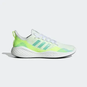 adidas FLUIDFLOW 2.0 Running Shoes | White-Green | Women's adult running wear Elegant