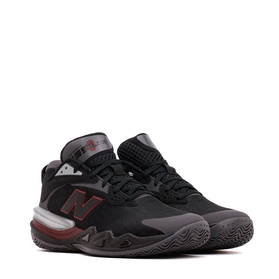 Versatile Sport Vibe New Balance Basketball Unisex Hesi Low v2 Black Crimson BBHSLMT2
