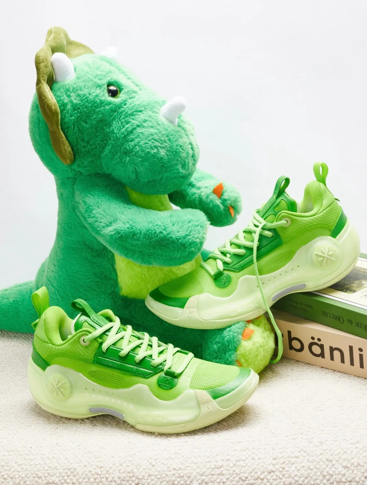 Supportive Design Foot Support ??Custom Sneakers??Li-Ning Way of Wade 10 - The Grinch