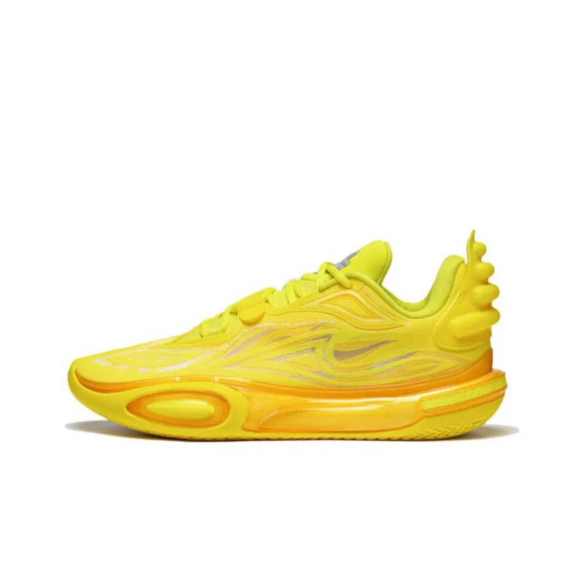 Li-Ning Wade All City 11V2 - Lemon Yellow Moulded Insole Flex Cushion