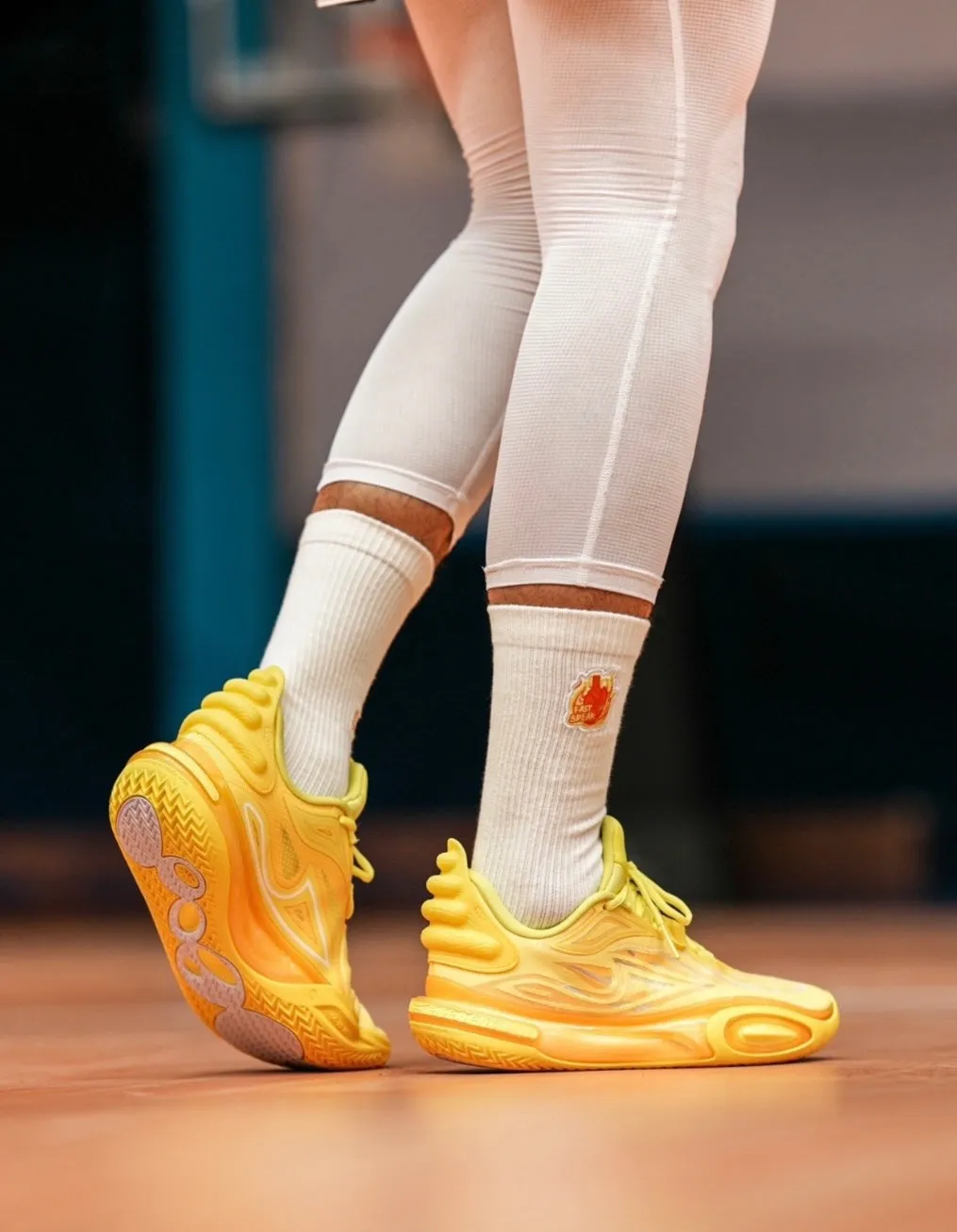 Spin Quick Li-Ning Wade All City 11V2 - Lemon Yellow