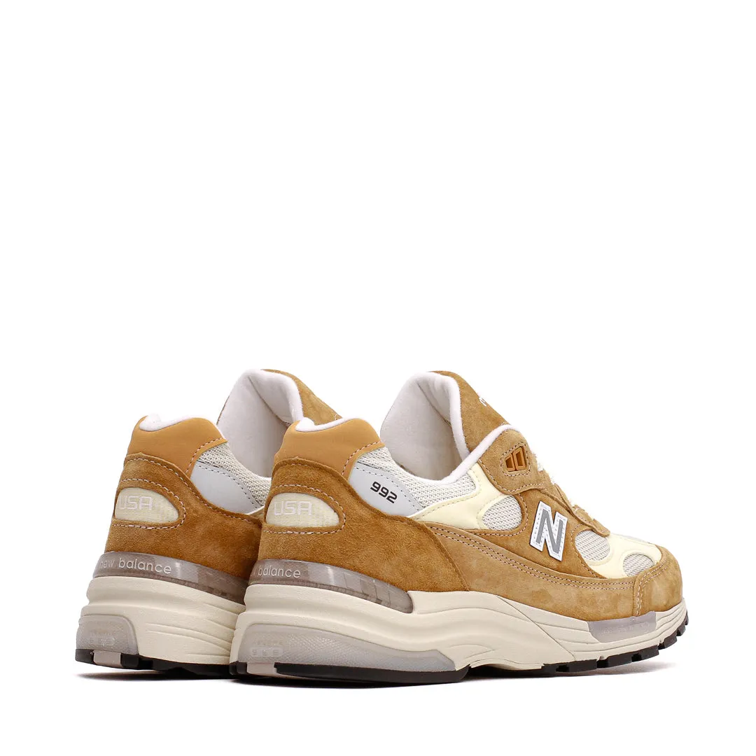 Step Focus New Balance Unisex Made in USA 992 Sweet Caramel Core U992CC