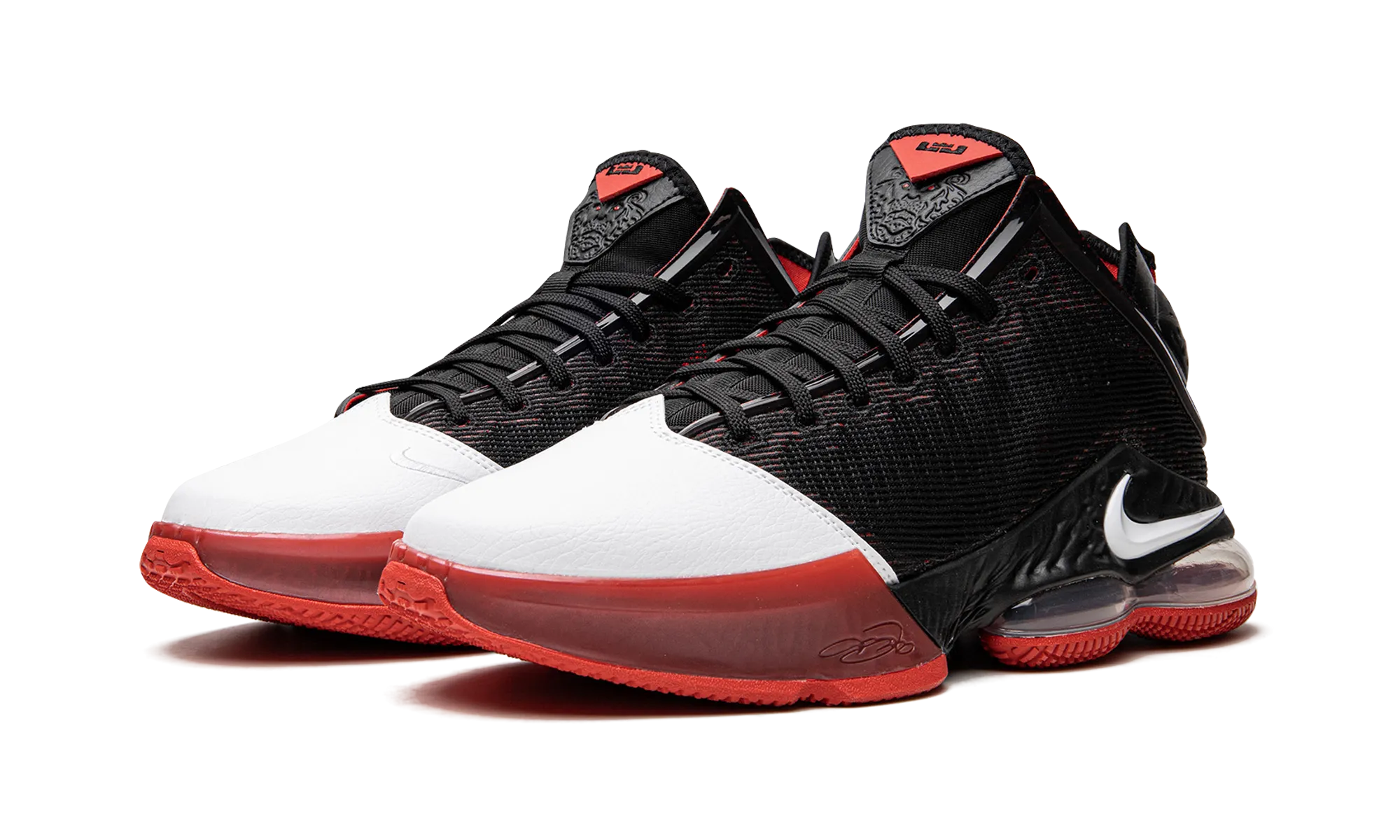 Rebound Pods Lace   Up Closure LeBron 19 Low "Bred"
