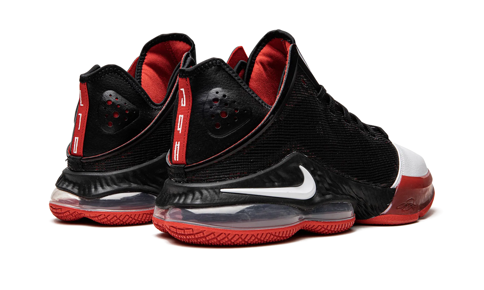 Elasticated Sling LaceUp LeBron 19 Low "Bred"