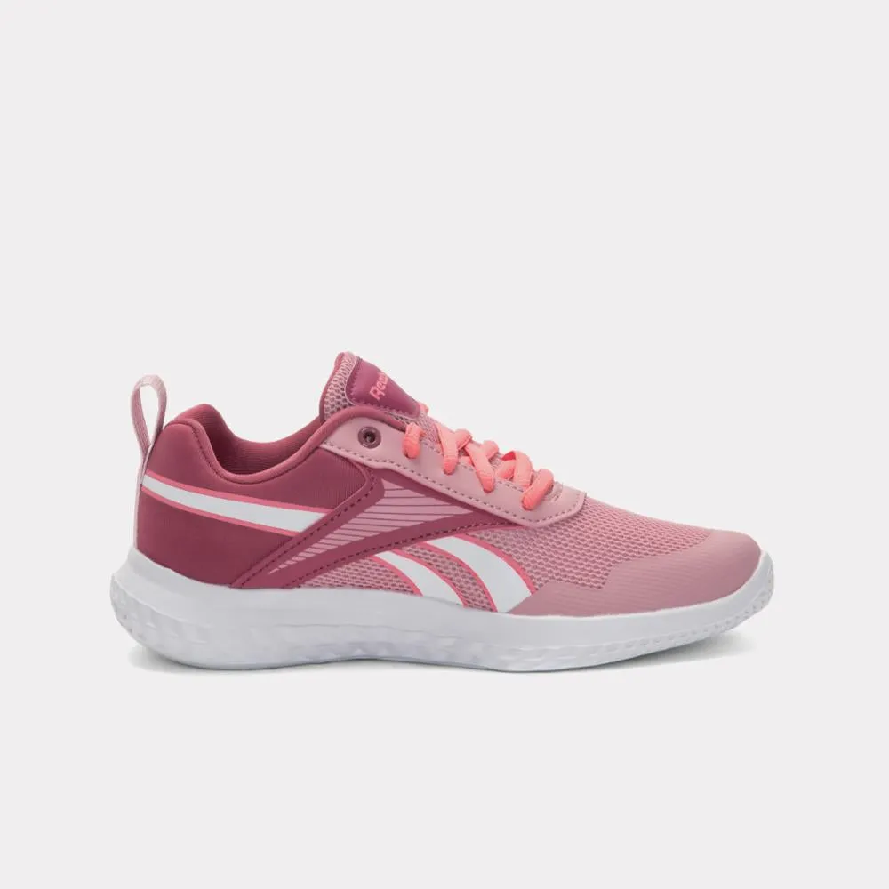 Reebok Footwear Kids Rush Runner Shoes ?C Pre-School DUSTYROSE/STUDIOPINK/FTWRWHITE basketball shoes fluorescent - colored running shoes