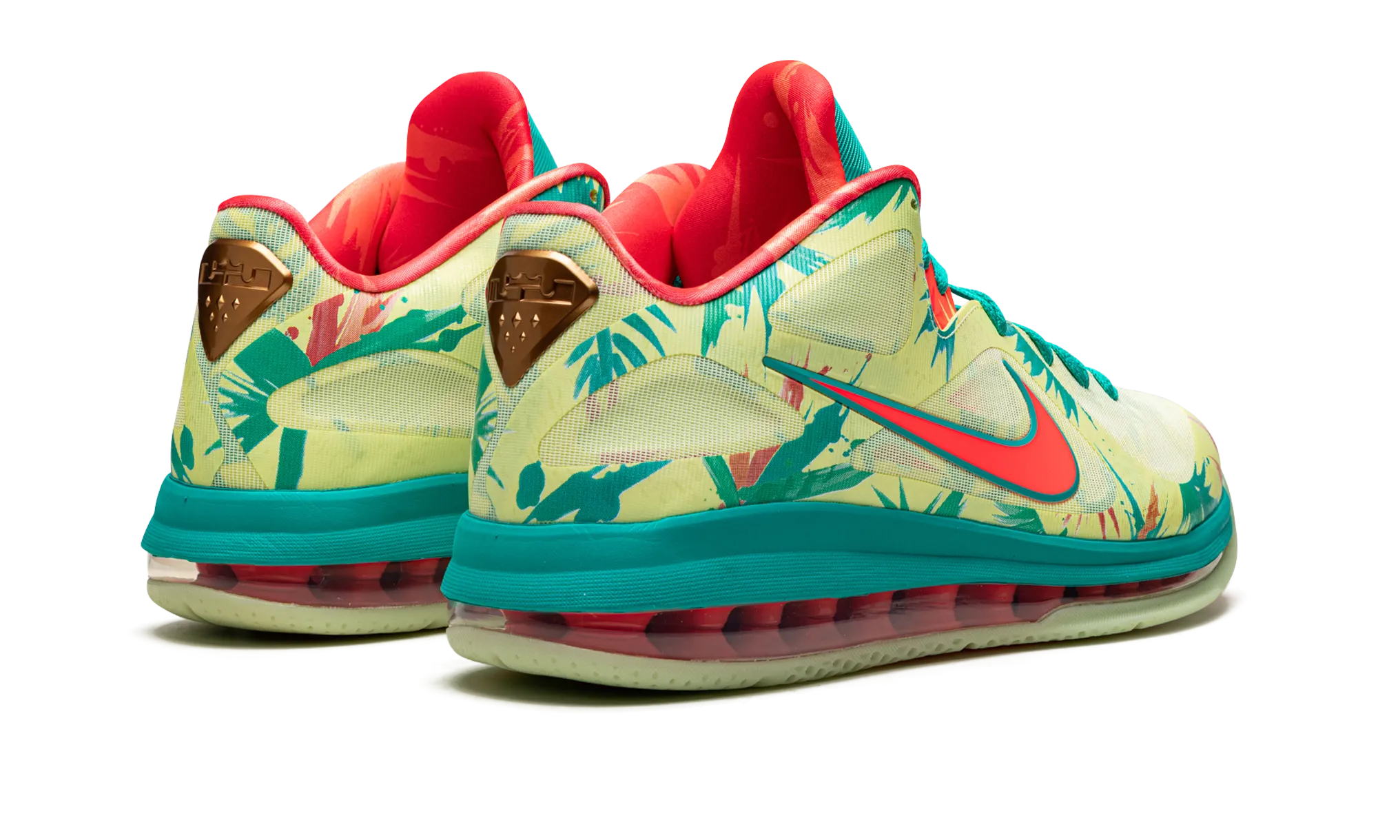 performance enhancing LeBron 9 Low "LeBronald Palmer"