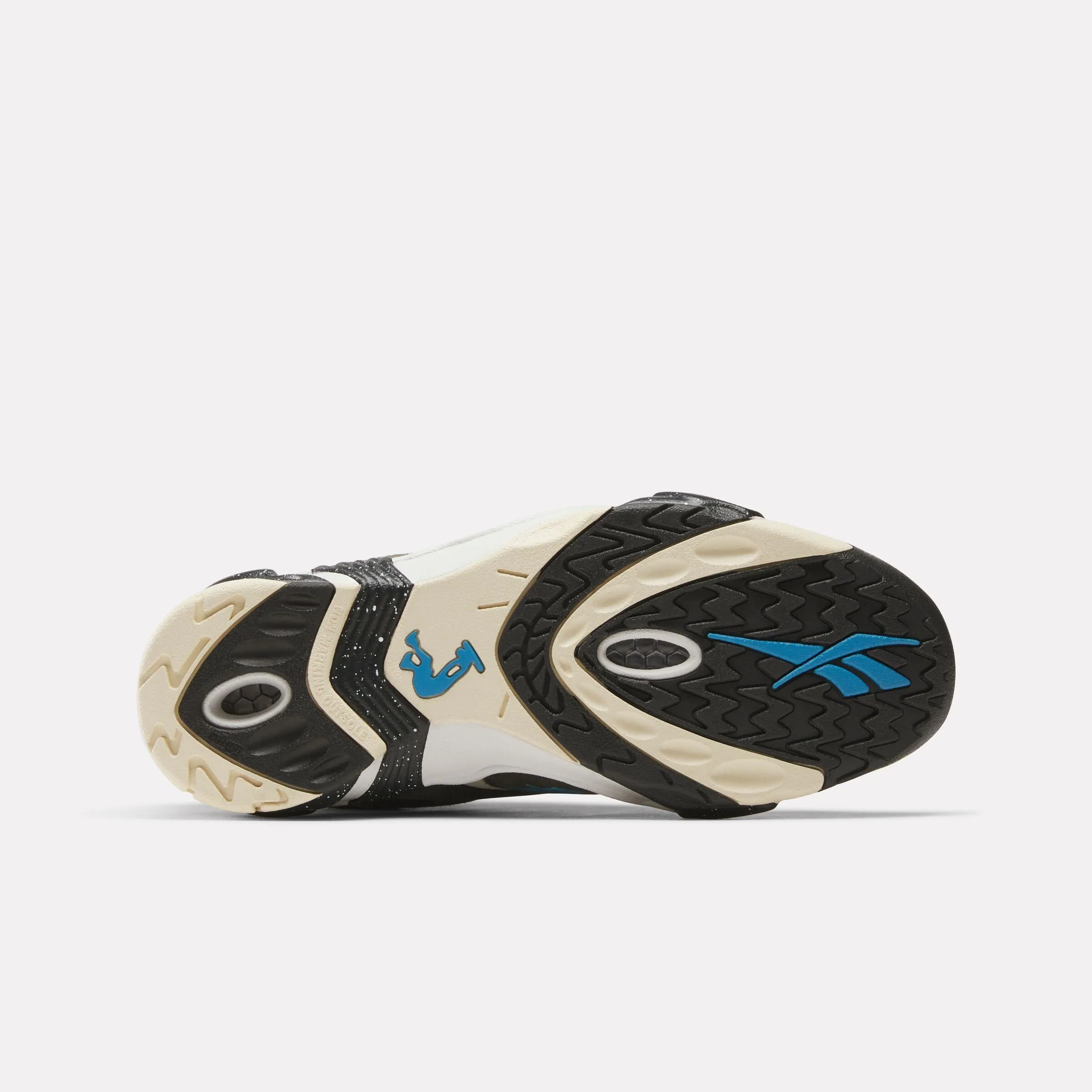 Comfort Wedge Autumn Tone Reebok Footwear Men Shaqnosis Retro Basketball Shoes WASHED BLACK/CHALK/BLUE
