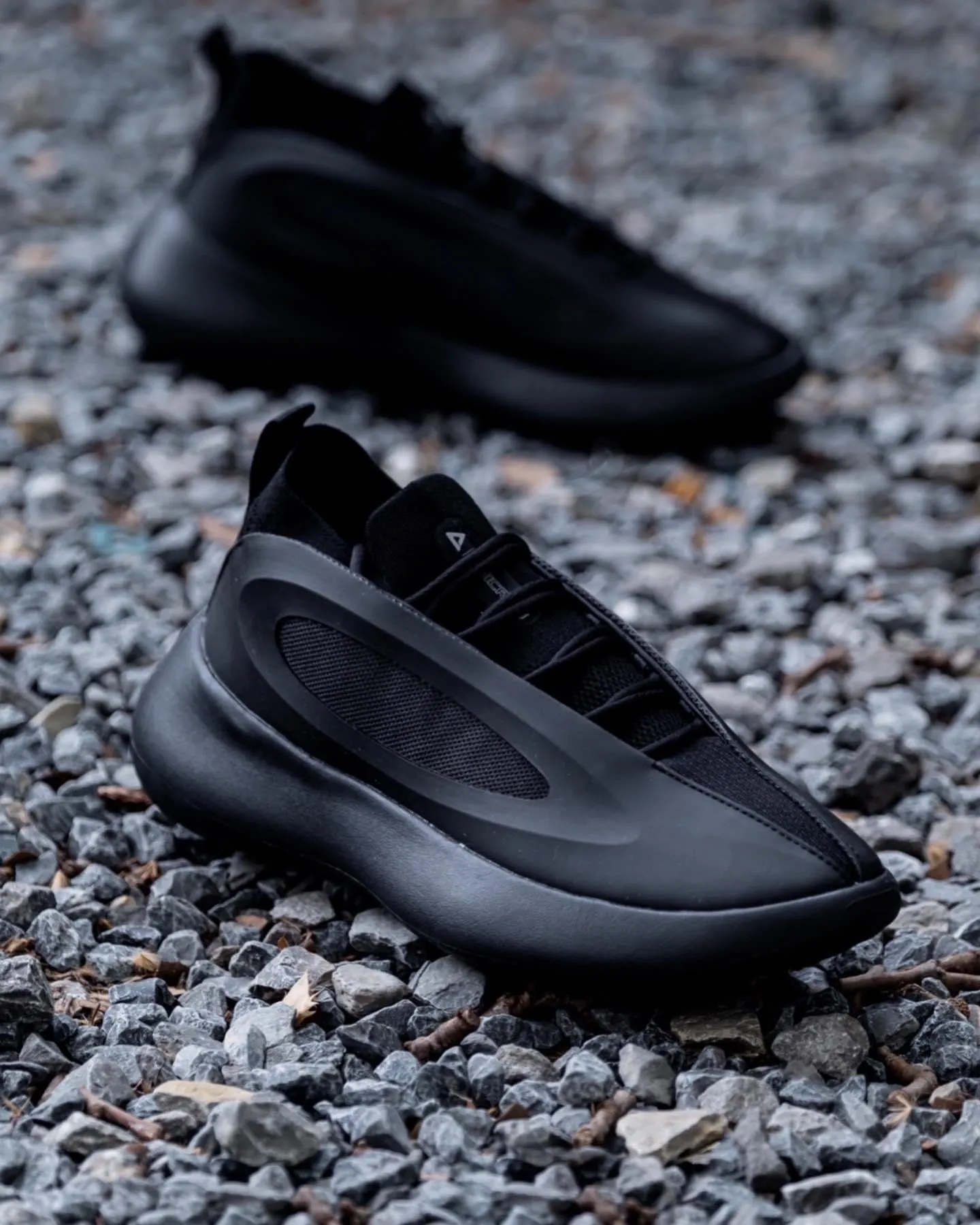 Peak Andrew Wiggins Mimicry Casual Cultural Shoes - All Black Lace Lock Functional Gear