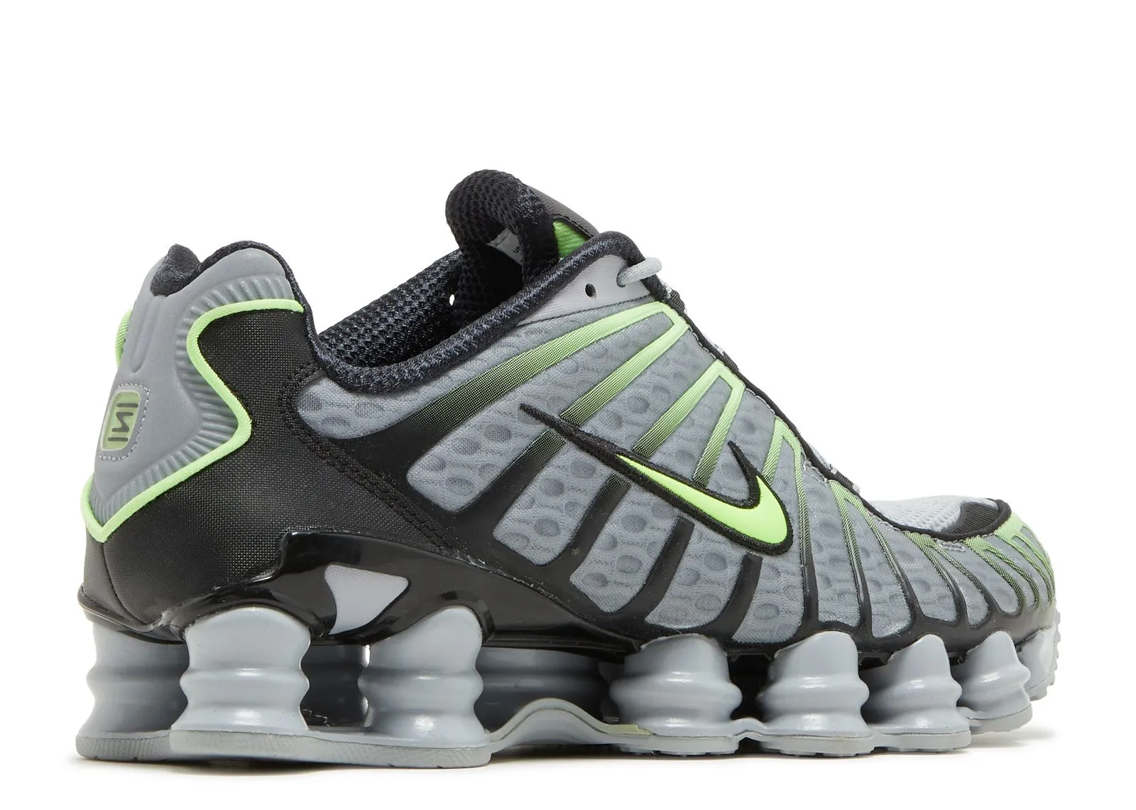 concrete - surface running shoes tennis player shoes Nike Shox TL Wolf Grey Lime Blast