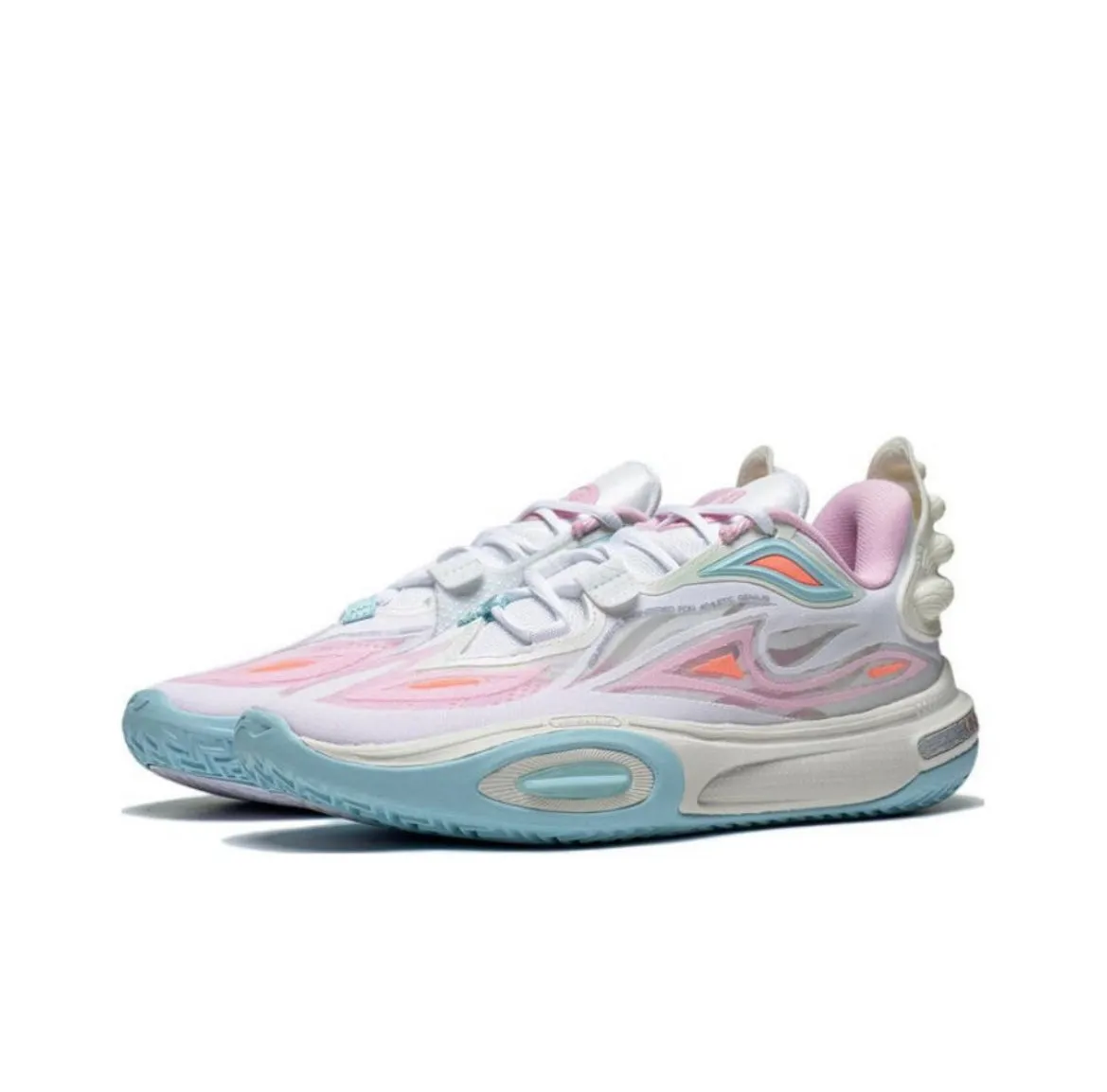Impact Absorption Technology Elastic Heel Tab Design Li-Ning Way Of Wade All City 11v2 - Love
