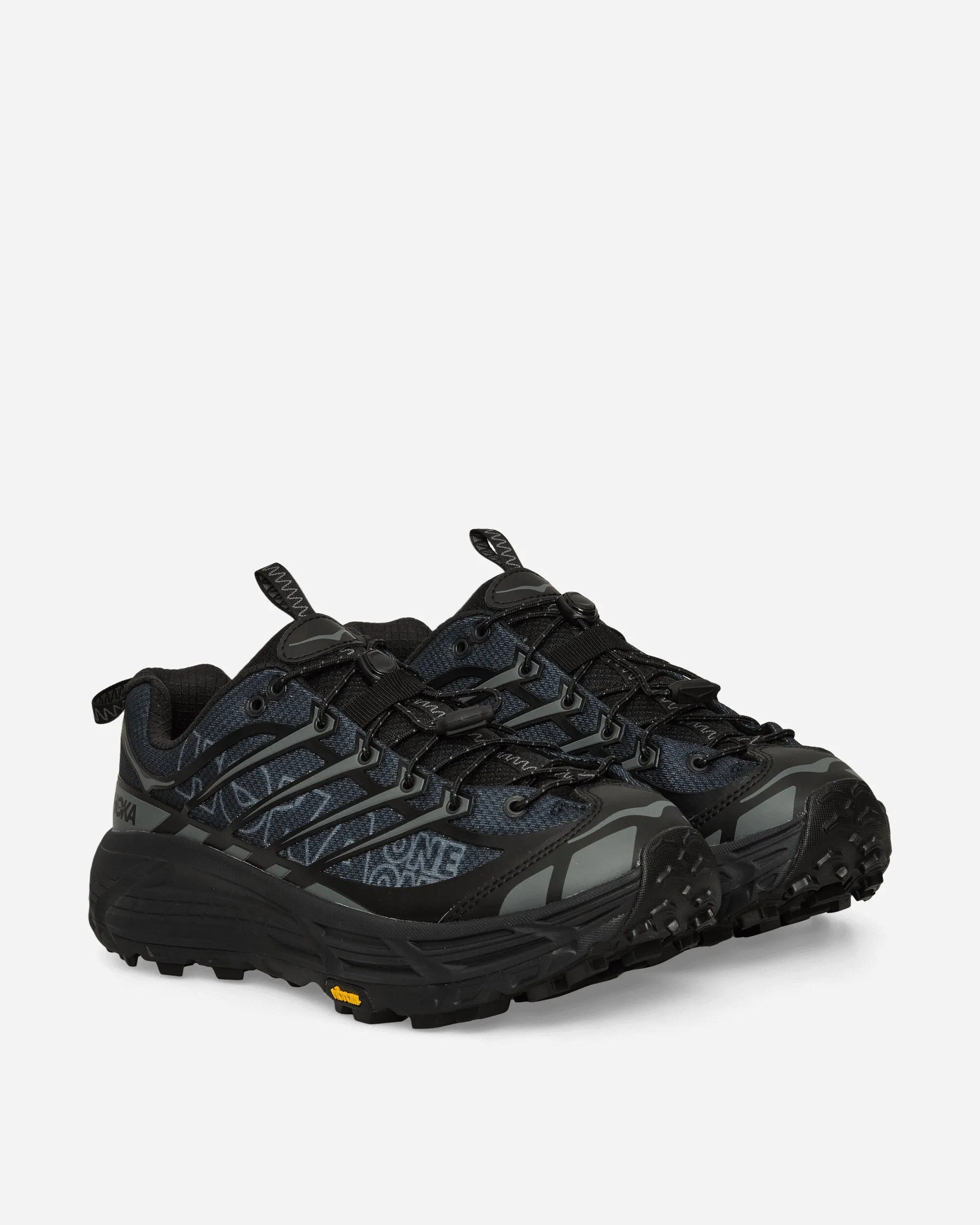 Mafate Three2 Wordmark Sneakers Black / Outer Orbit Tread Pattern