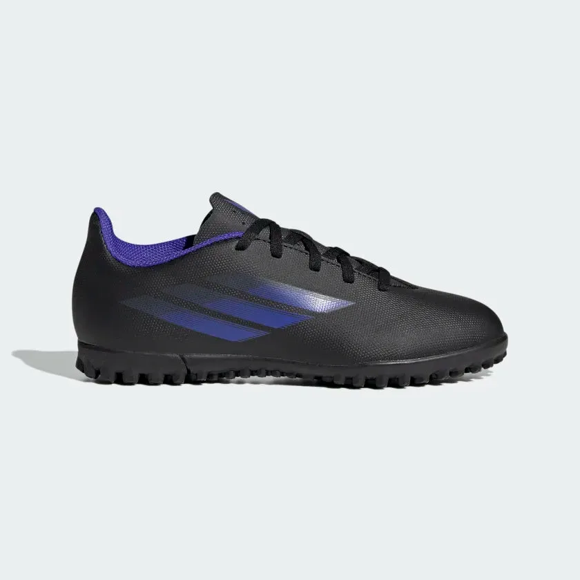 Adidas X Speedflow.4 Turf Football Kids Shoe -Black Boho Free