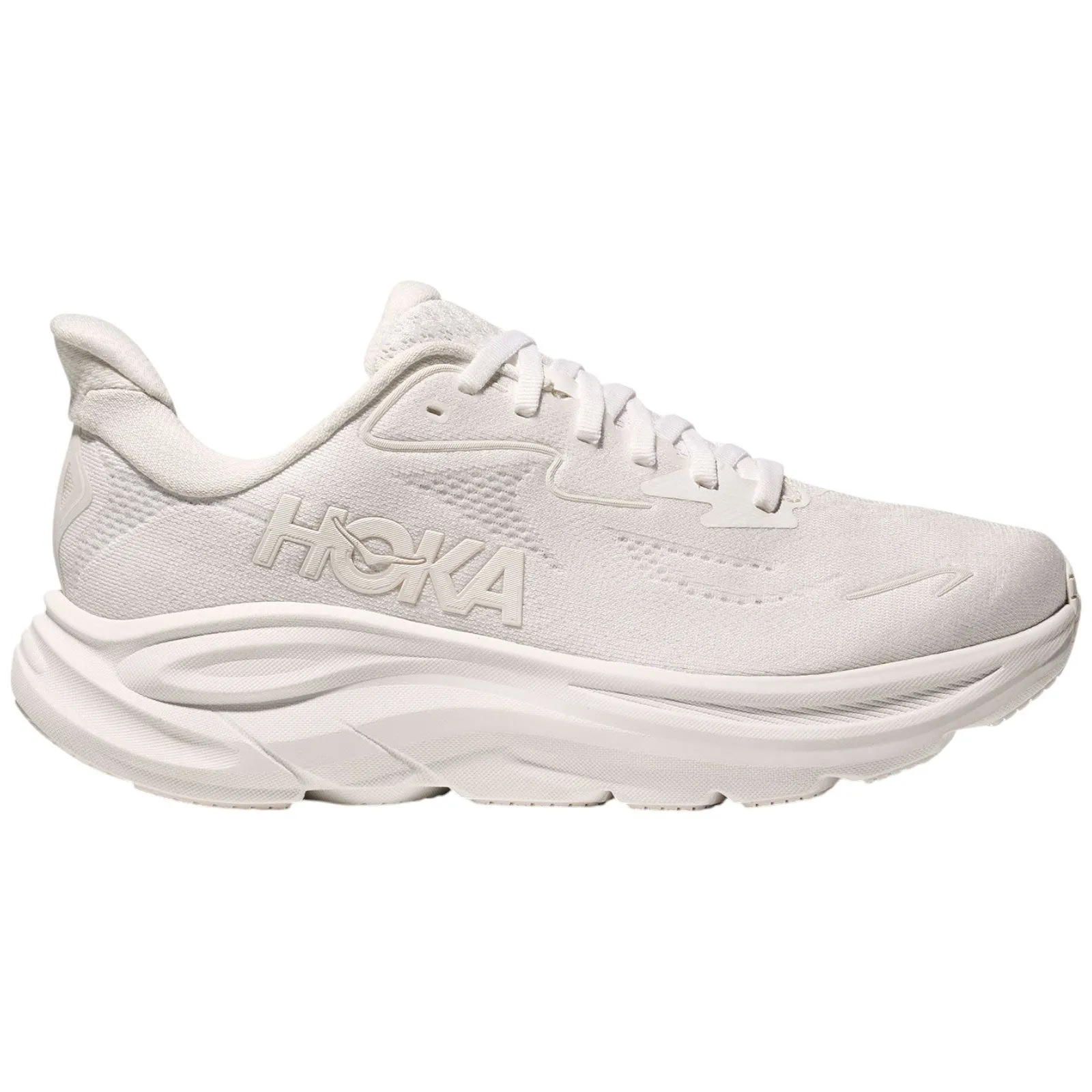 Shock Absorbing Foam Hoka Womens Clifton 10 White