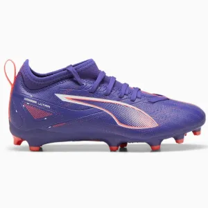 Puma Ultra 5 Match Kids Firm Ground Football Boots Quick Contact Speed Ride