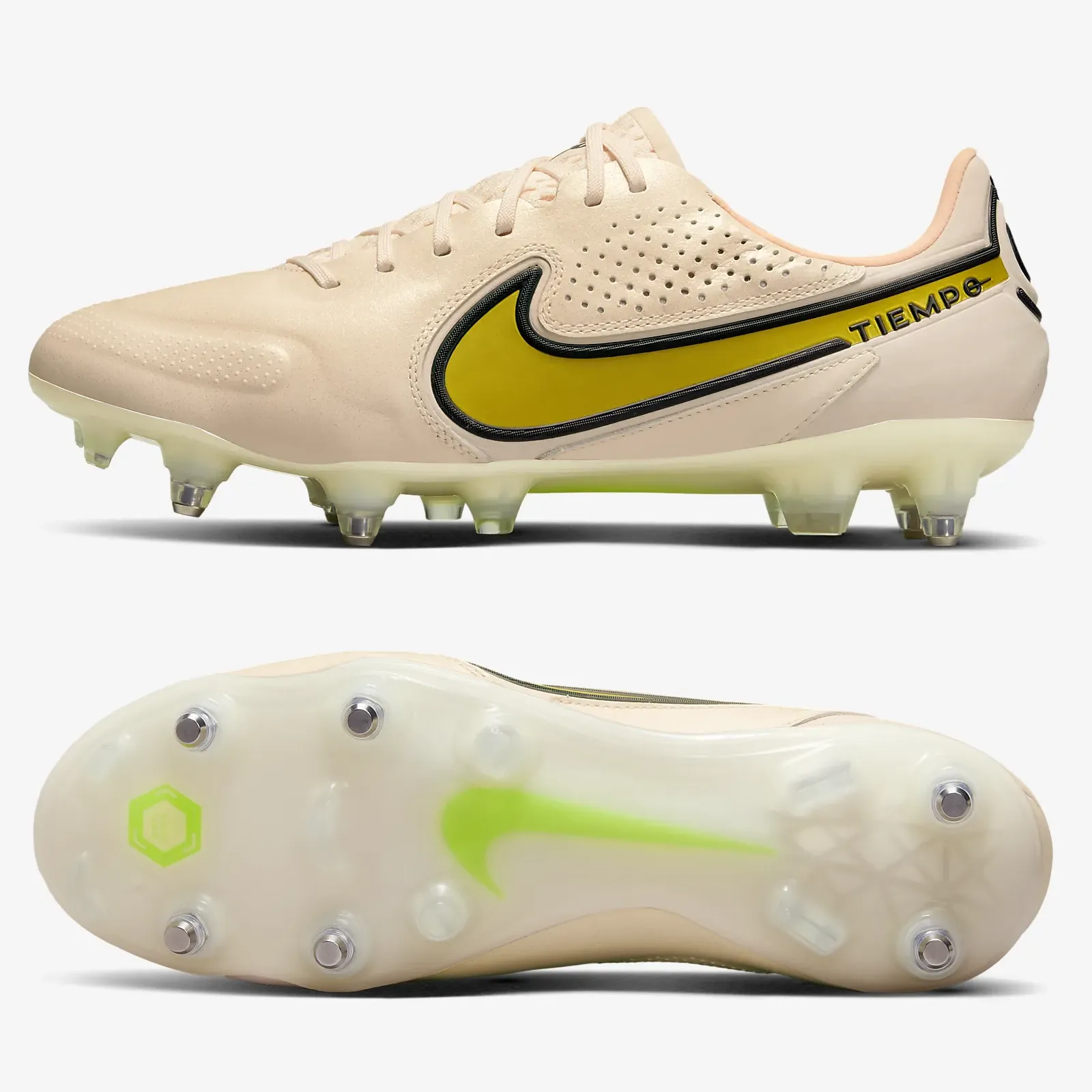 Nike Tiempo Legend 9 Elite SG-PRO Anti Clog Mens - Guava Agility Control Outdoor Field