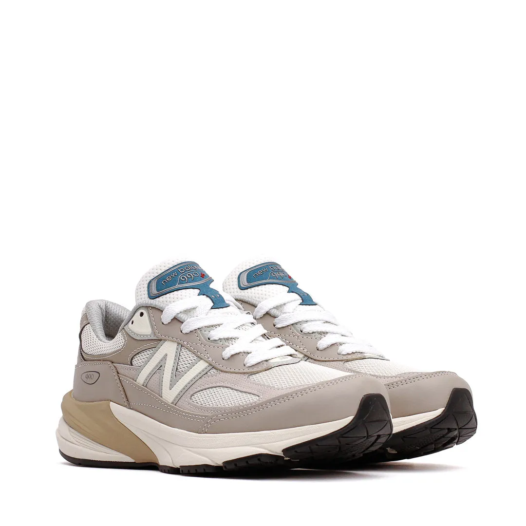 Stability Focus New Balance Unisex Made in USA 990v6 Light Mushroom U990MM6