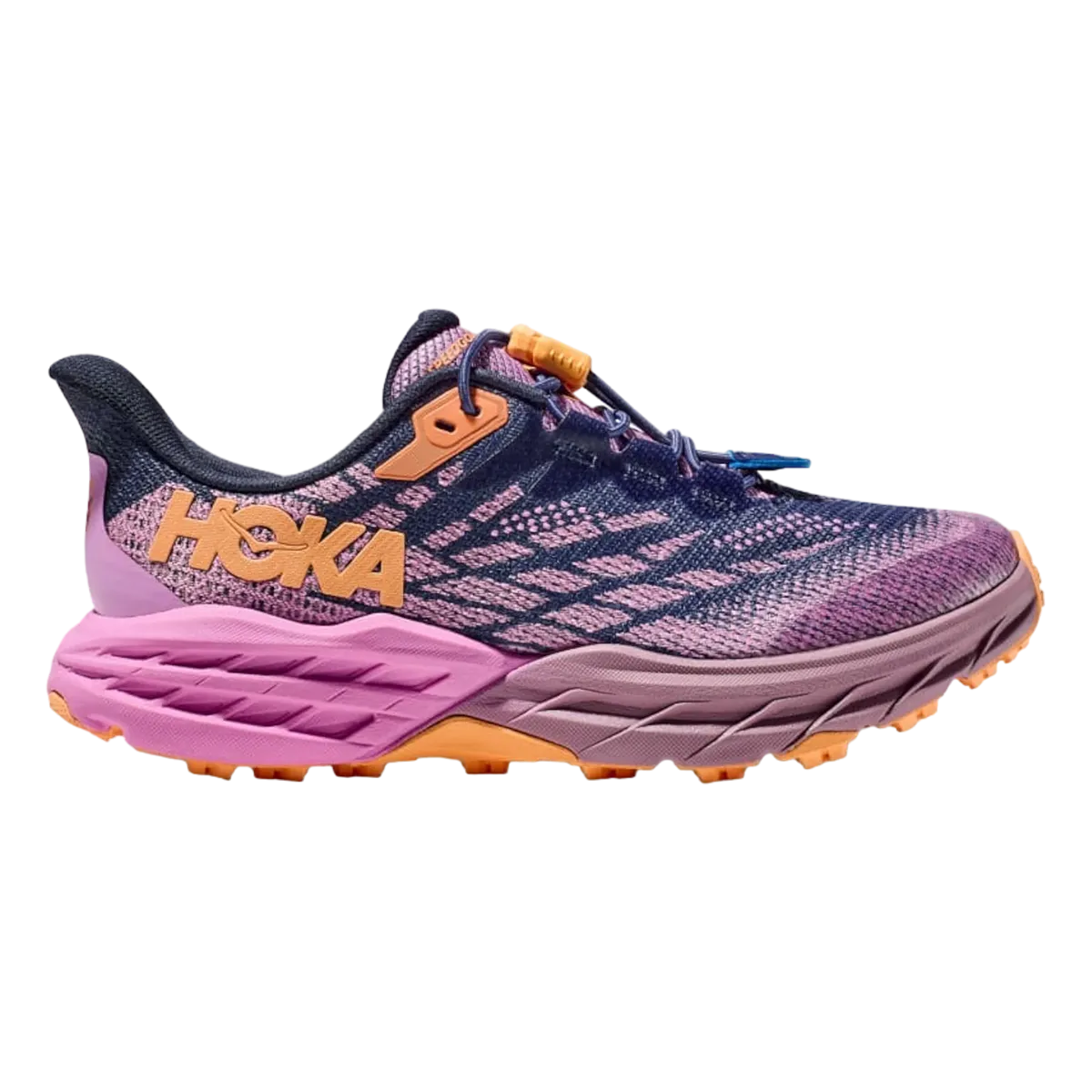 Layered Midsole Construction Padded Fit Hoka Speedgoat 5