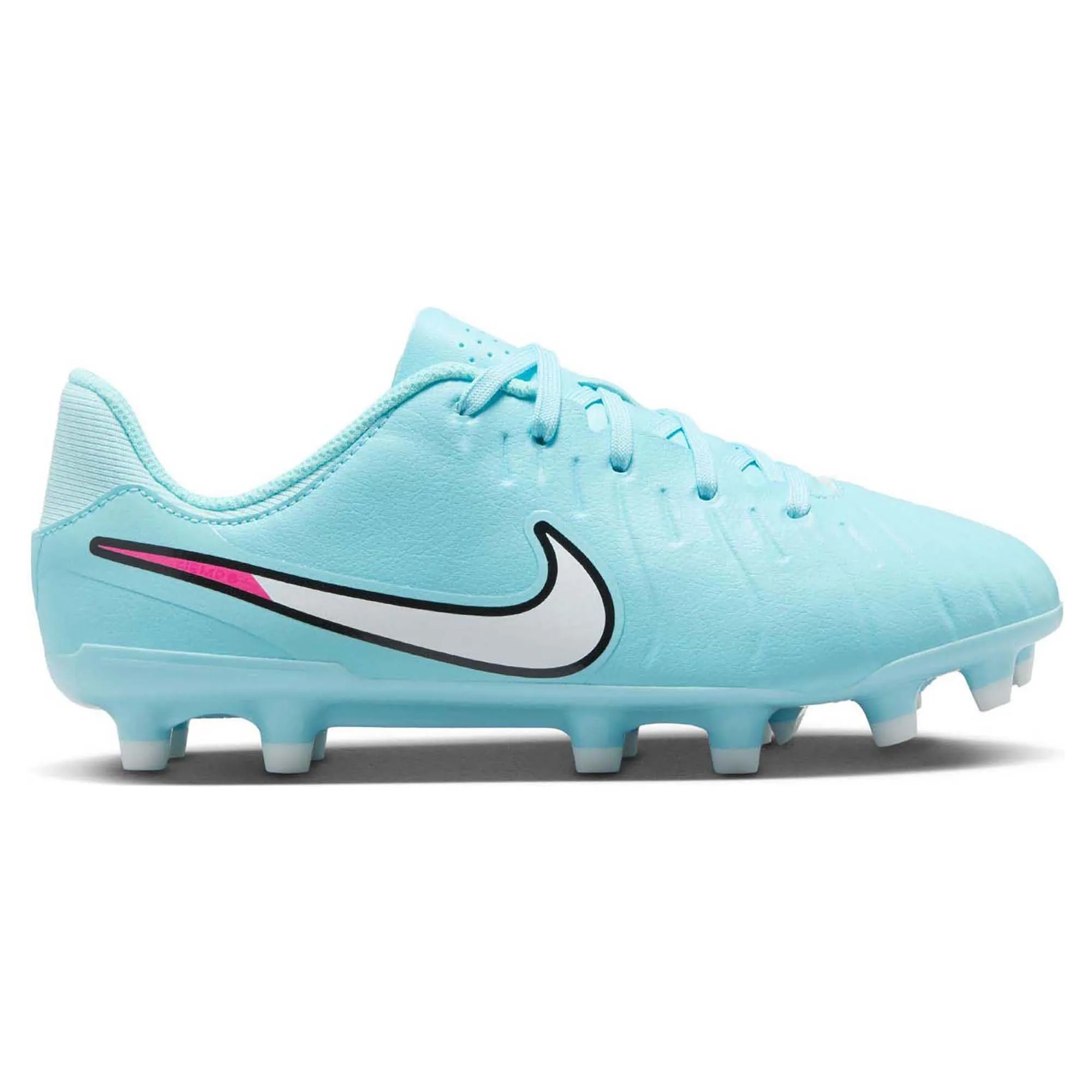 Bright Neon Classic Chic Jr. Tiempo Legend 10 Academy Multi Ground Low Top Junior's Football Boots