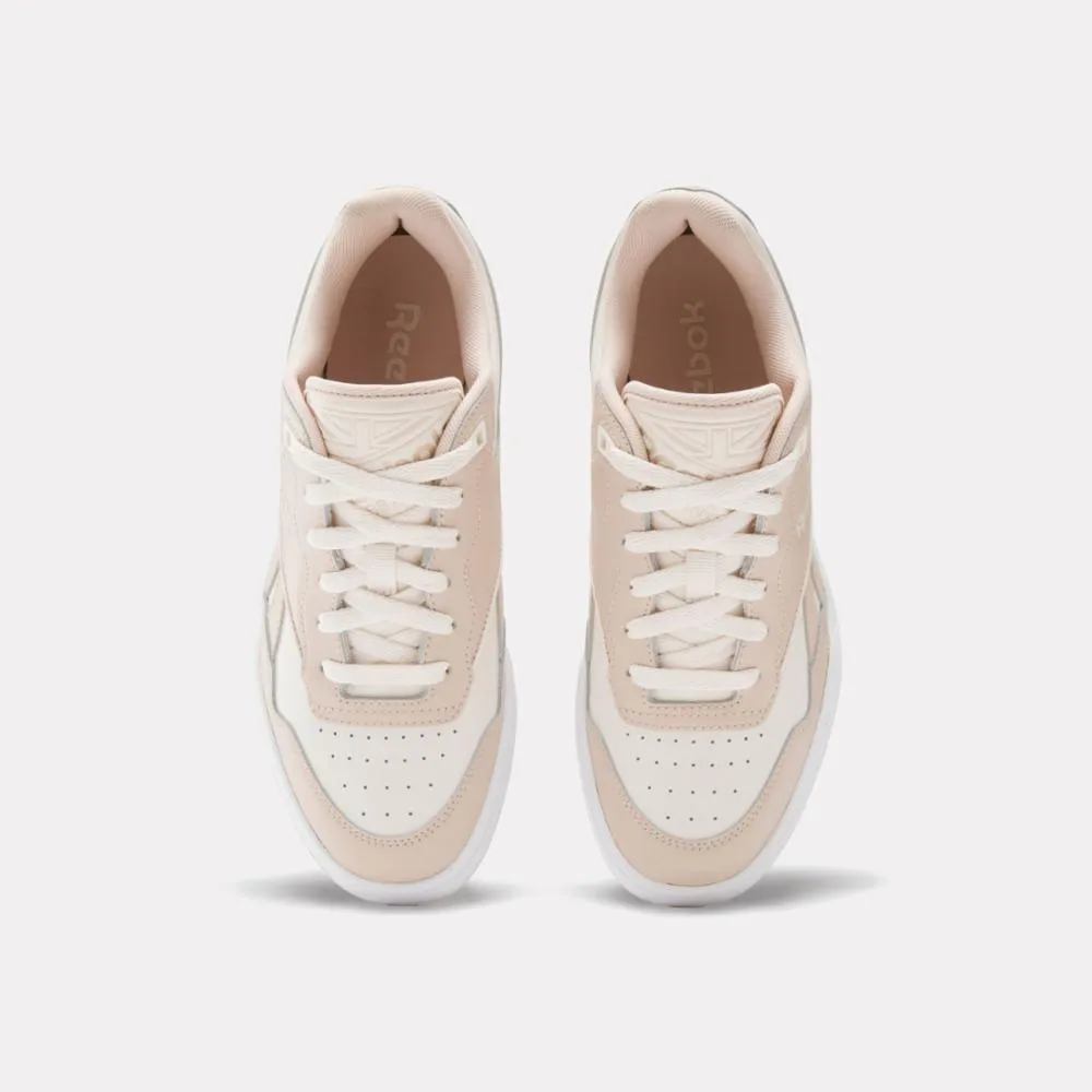 Reebok Footwear Women BB 4000 II Basketball Shoes PINSTU/BLUSH/FTWWHT Adjustable Fit