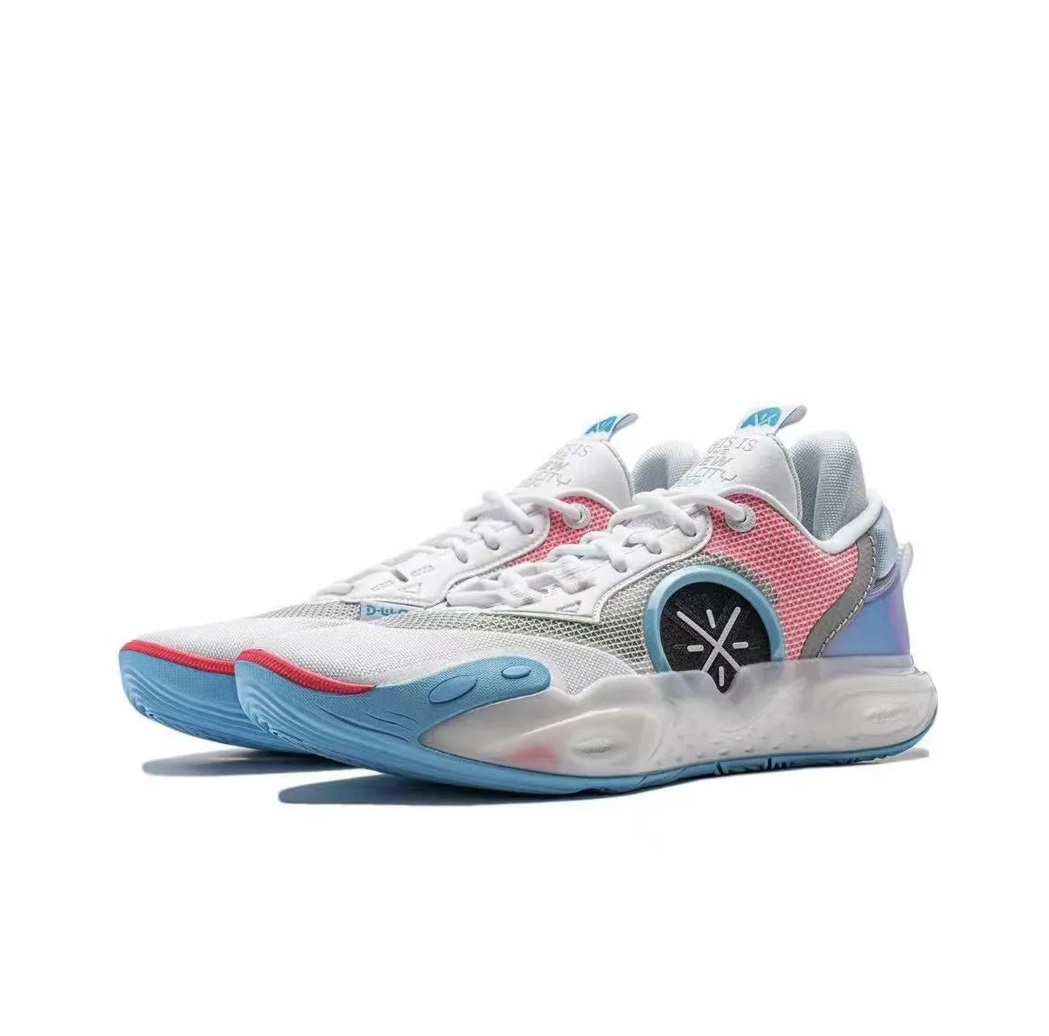 Canvas Upper Li-Ning Wade All City 12 - Blue/Pink