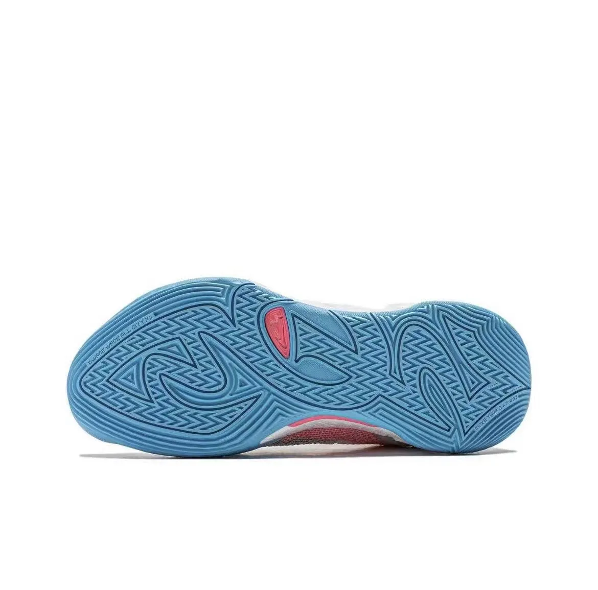 Li-Ning Wade All City 12 - Blue/Pink Adaptive Fit Technology Moisture Wicking Insole