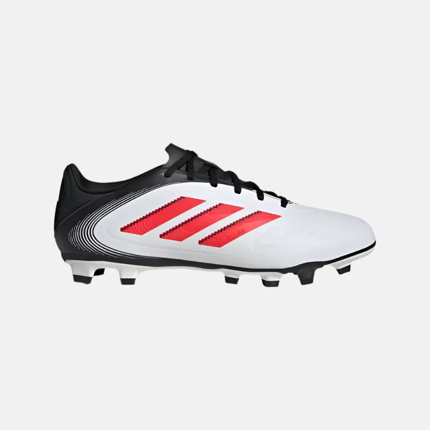 Abrasion resistant Pack Safe Adidas Copa Pure 3 Club Firm/Multi-Ground Boots -Cloud White/Lucid Red/Core Black