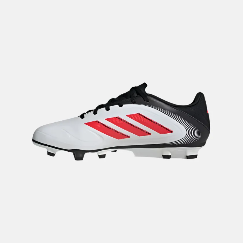 Classic Chic Adidas Copa Pure 3 Club Firm/Multi-Ground Boots -Cloud White/Lucid Red/Core Black