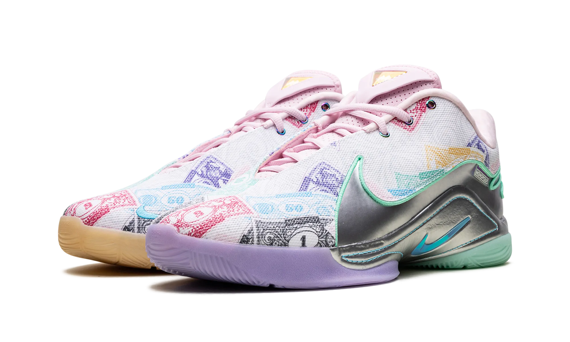 Lebron XXII QS "Monopoly Currency" Hyperbolic Heel Lock