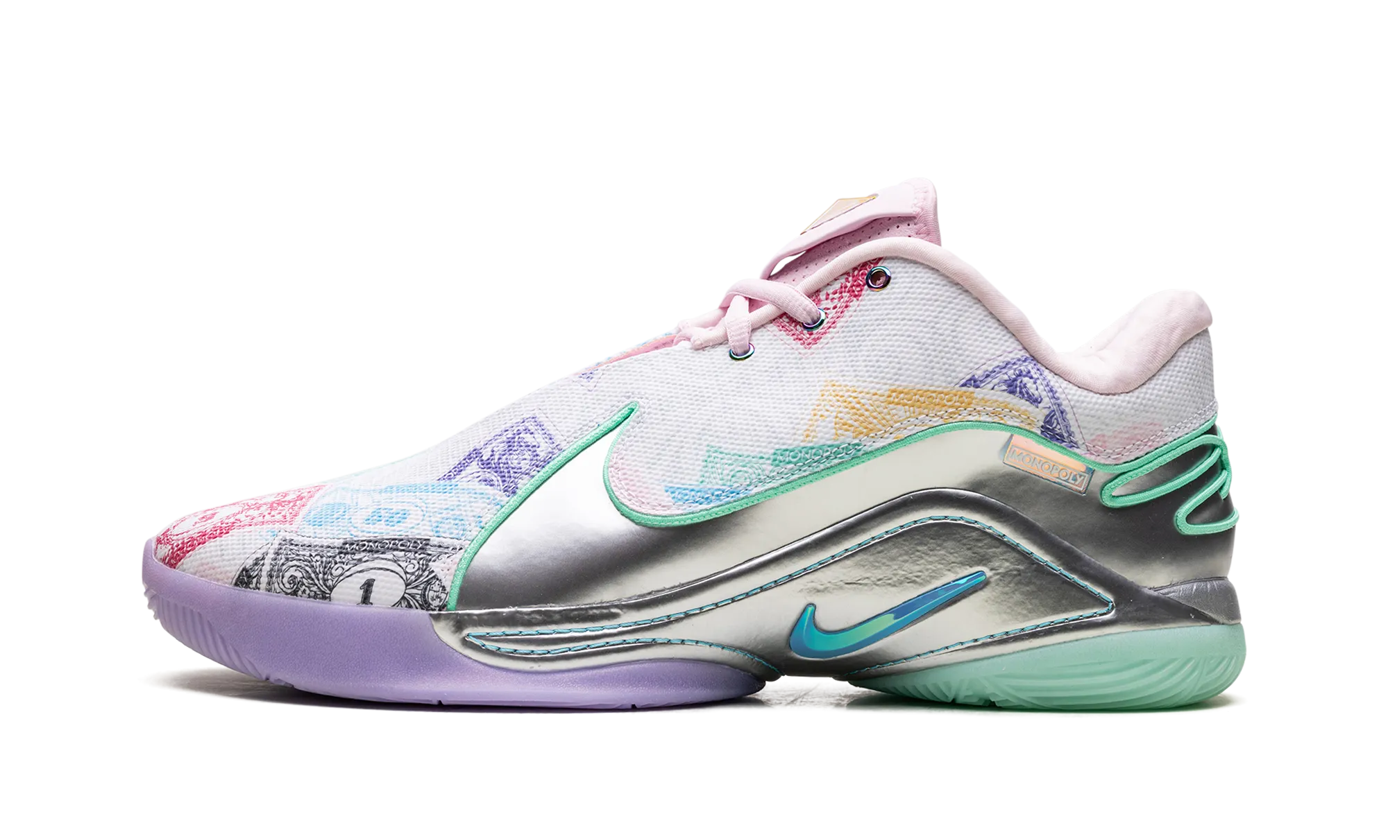 Flexible Forefoot Groove Lebron XXII QS "Monopoly Currency"