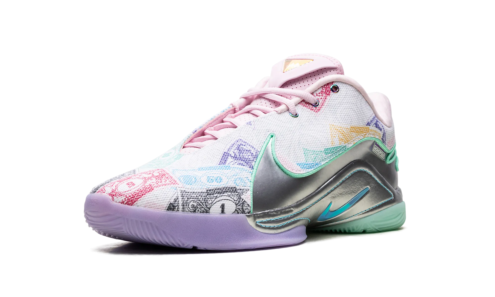 Lebron XXII QS "Monopoly Currency" Comfort Tongue Advanced Traction Pattern