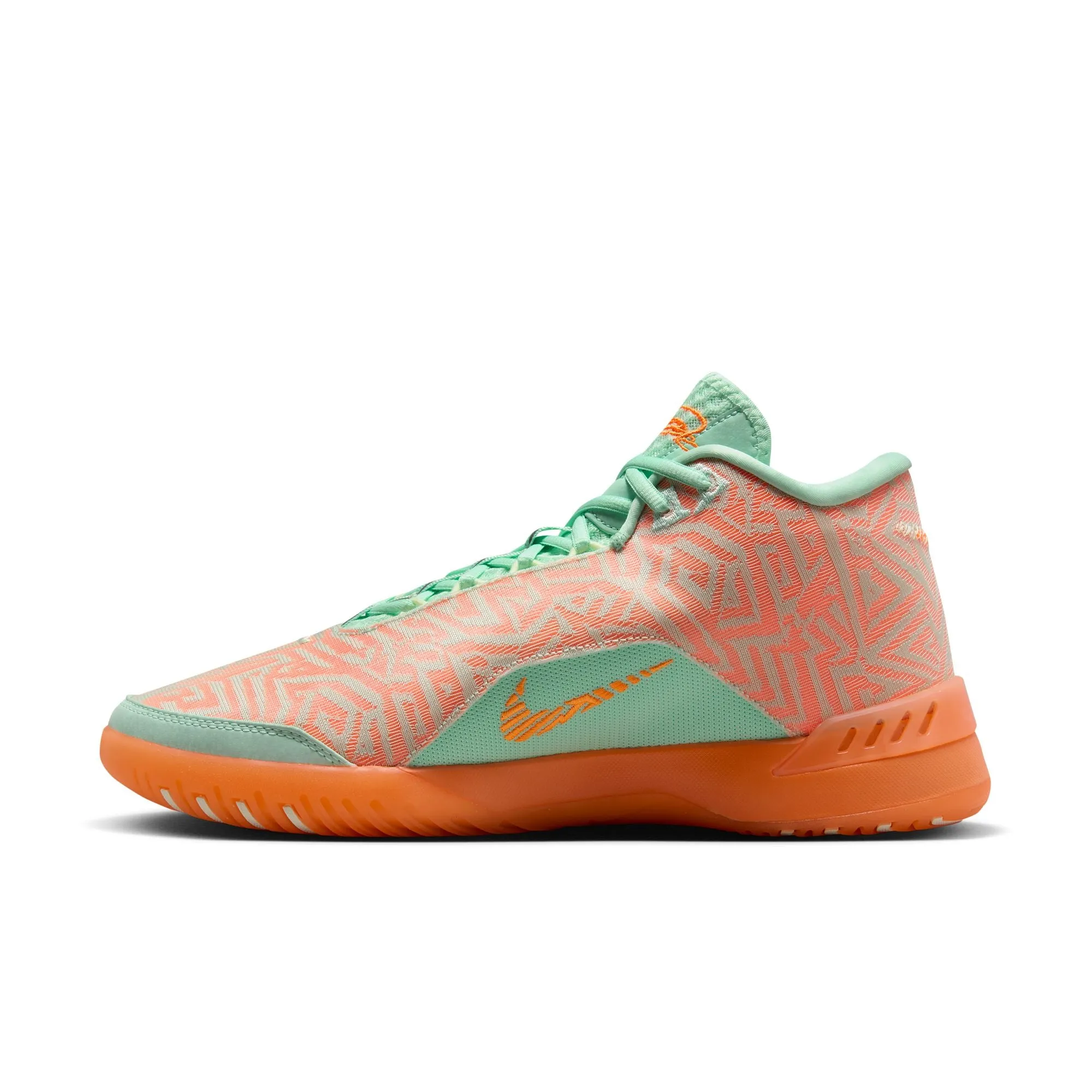 Reinforced Heel Collar Nike Zoom LeBron NXXT Genisus: Mint Foam