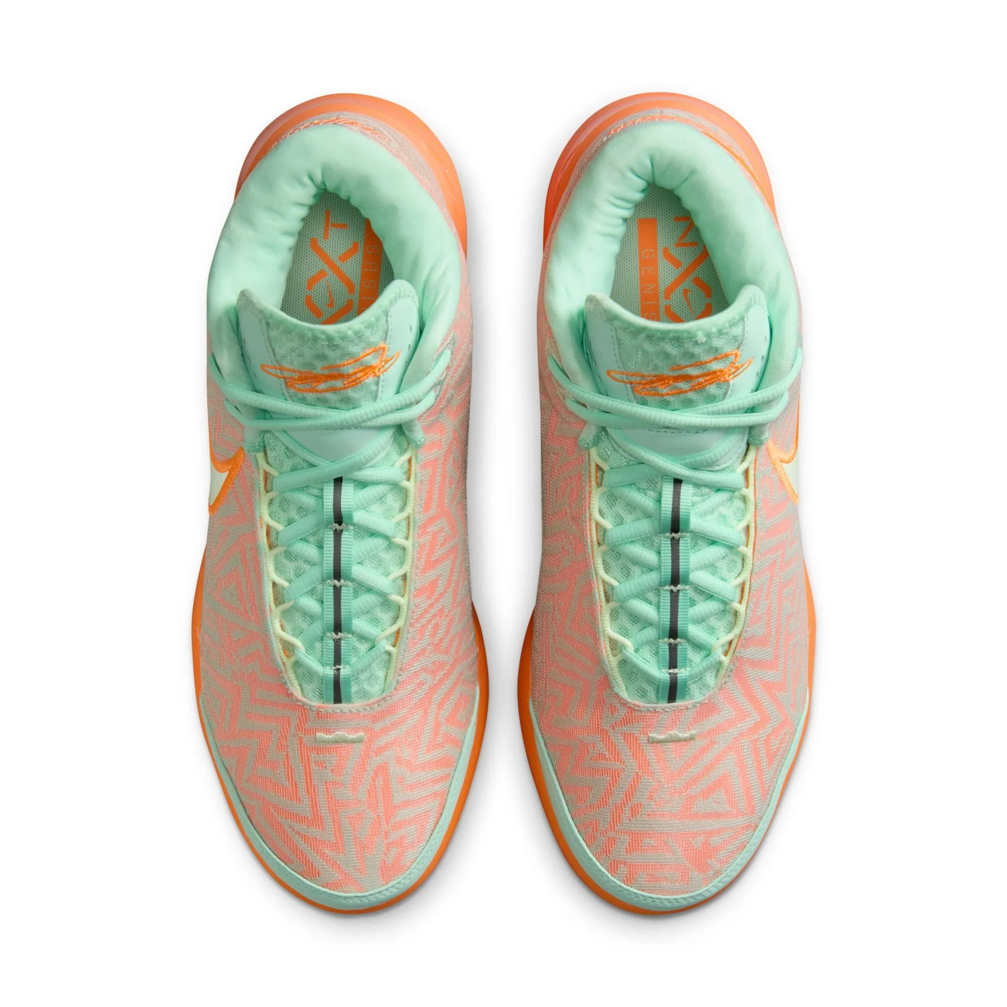 Enhanced grip Strategic Cushion Pods Nike Zoom LeBron NXXT Genisus: Mint Foam