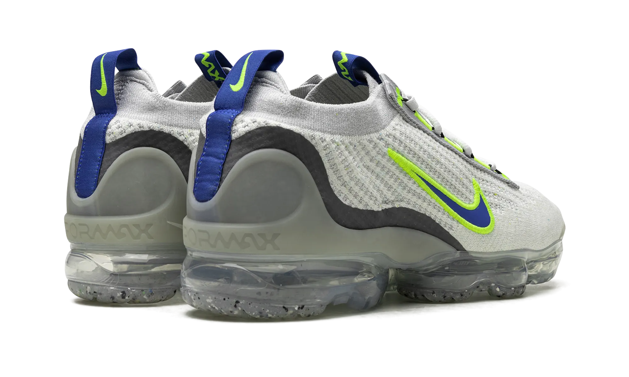 group running AIR VAPORMAX 2021 FK "White Royal Volt"