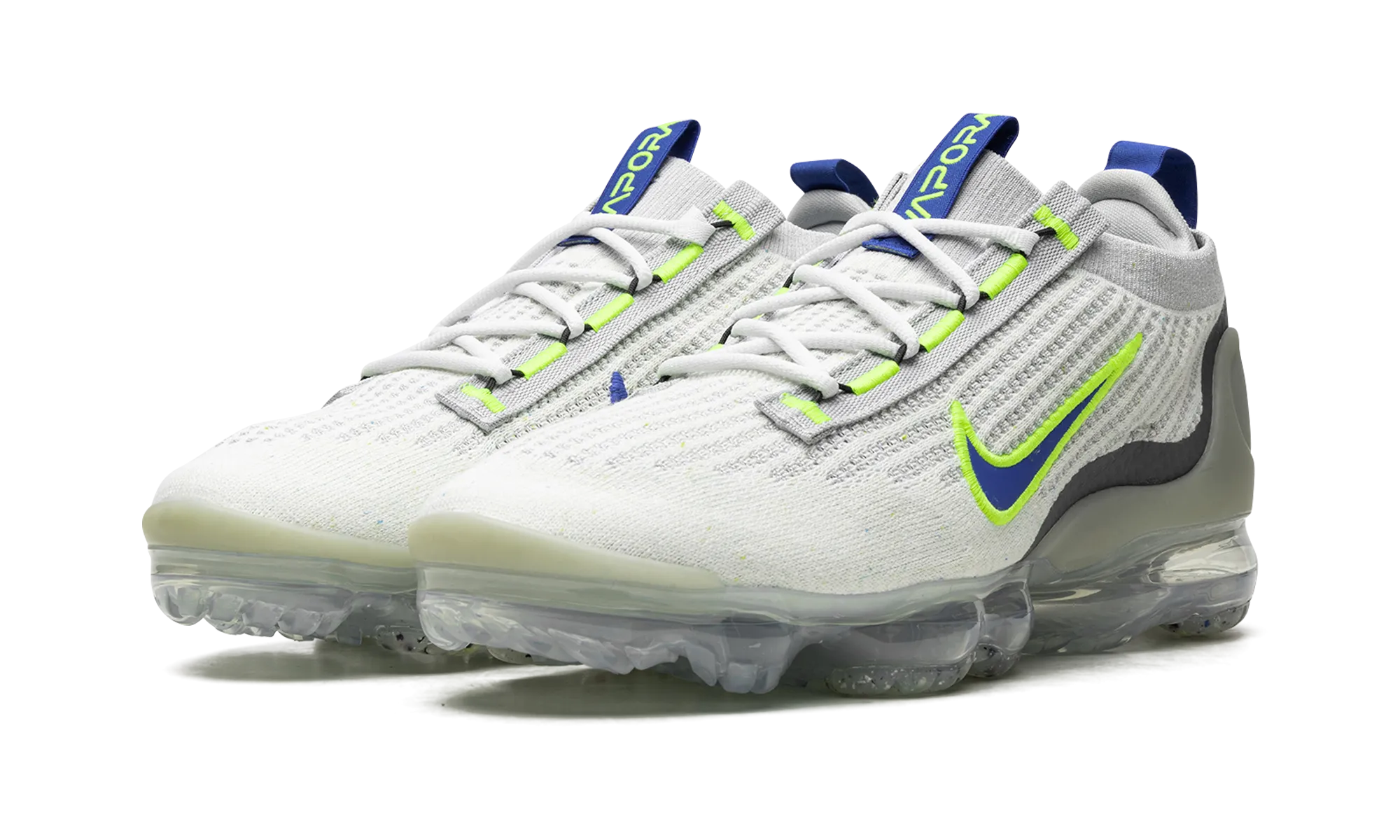 plaid - design shoes AIR VAPORMAX 2021 FK "White Royal Volt"