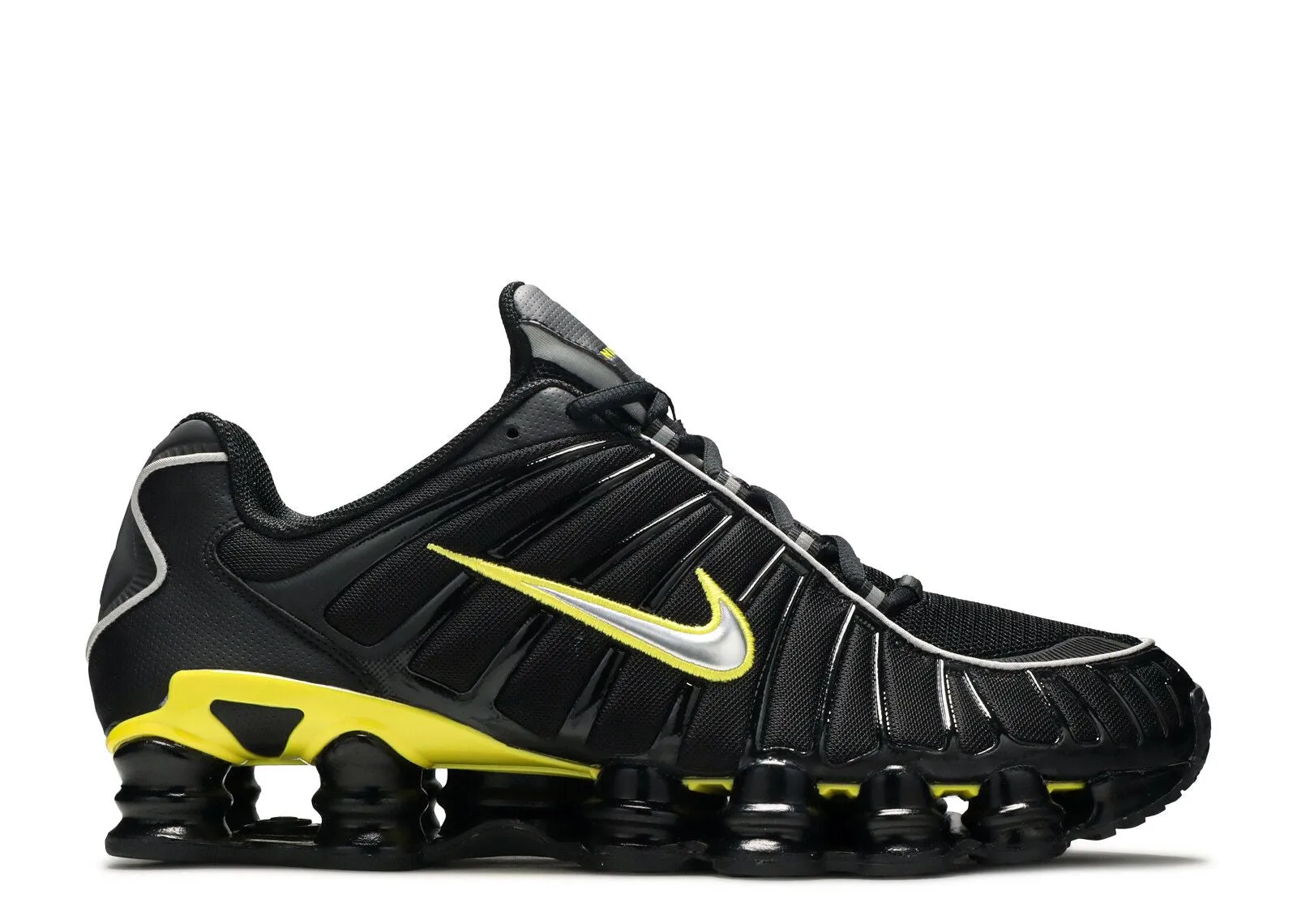 Nike Shox TL Black Dynamic Yellow Water Resistant triple - jump shoes