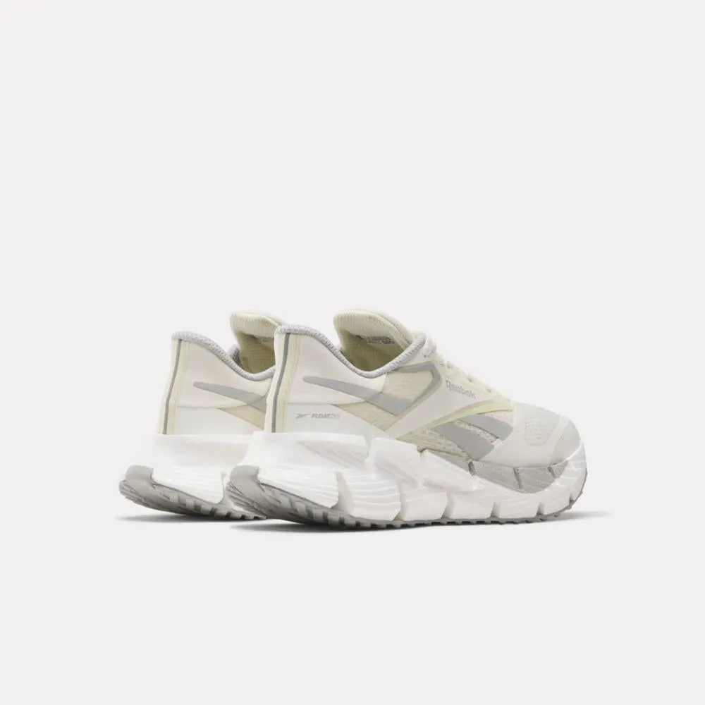 Reebok Footwear Women FloatZig 1 Women's Running Shoes CHALK/ALABASTER/GREY1 Agility Flow patterned running shoes