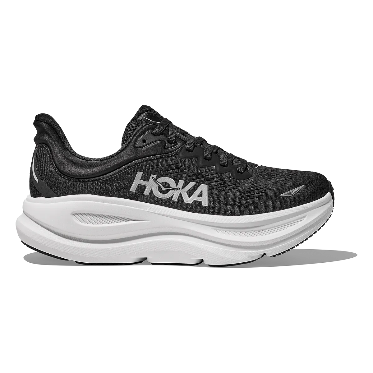 Hoka Bondi 9 Black - White SlimFit
