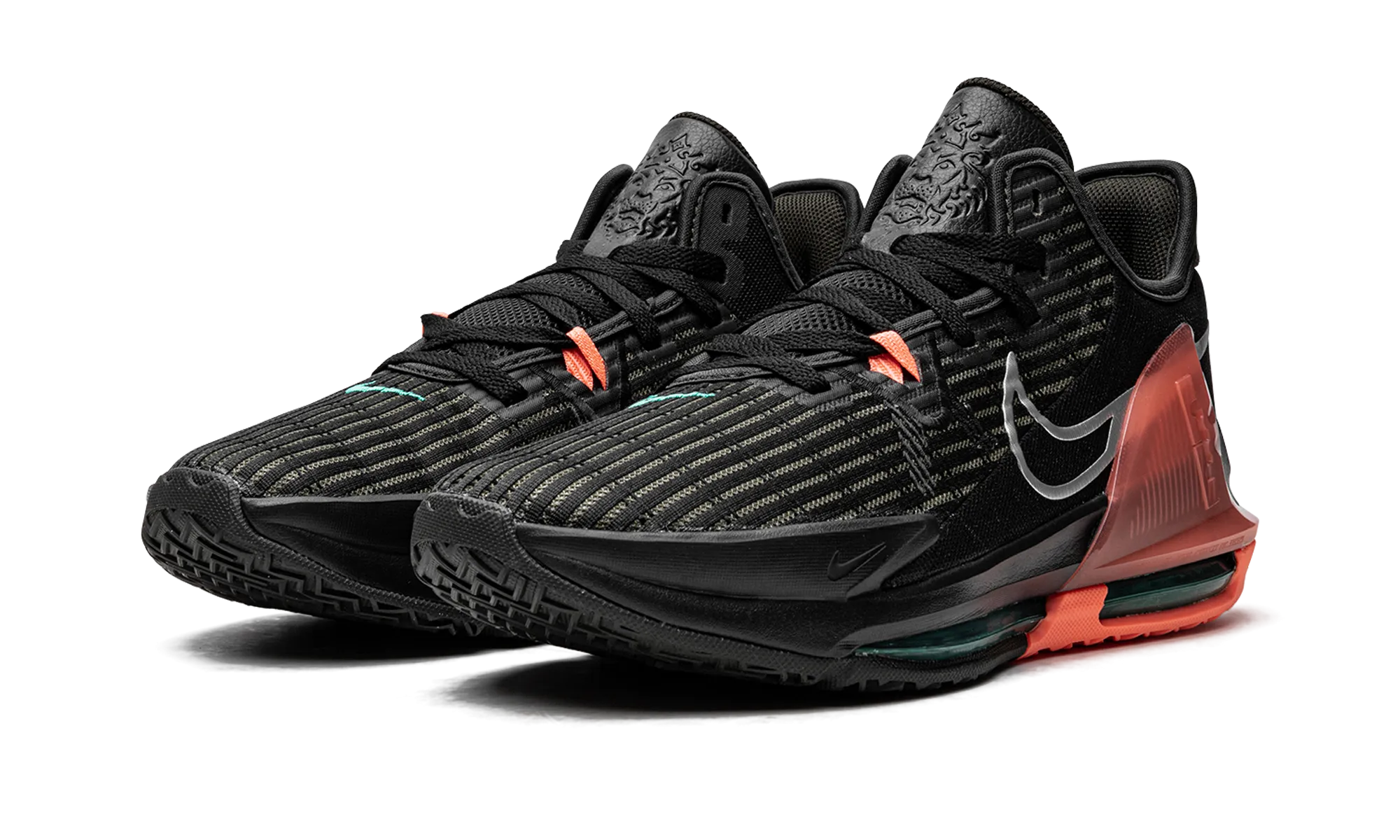 LeBron Witness VI "Black / Crimson Pulse" Foot Hugging Ultra Responsive Midsole