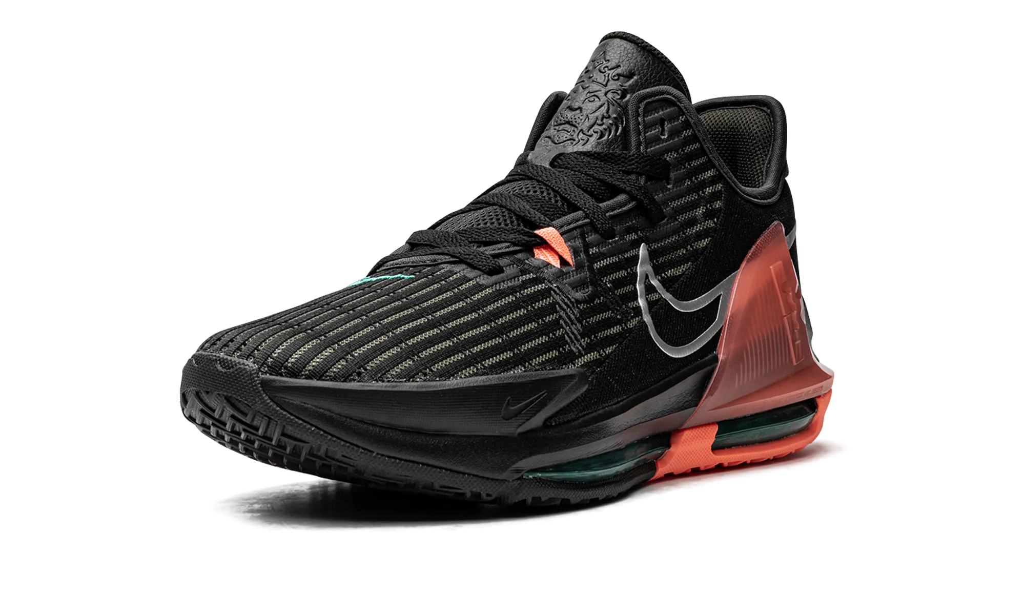Pro Agility Cushioning Centered Pivot Points LeBron Witness VI "Black / Crimson Pulse"
