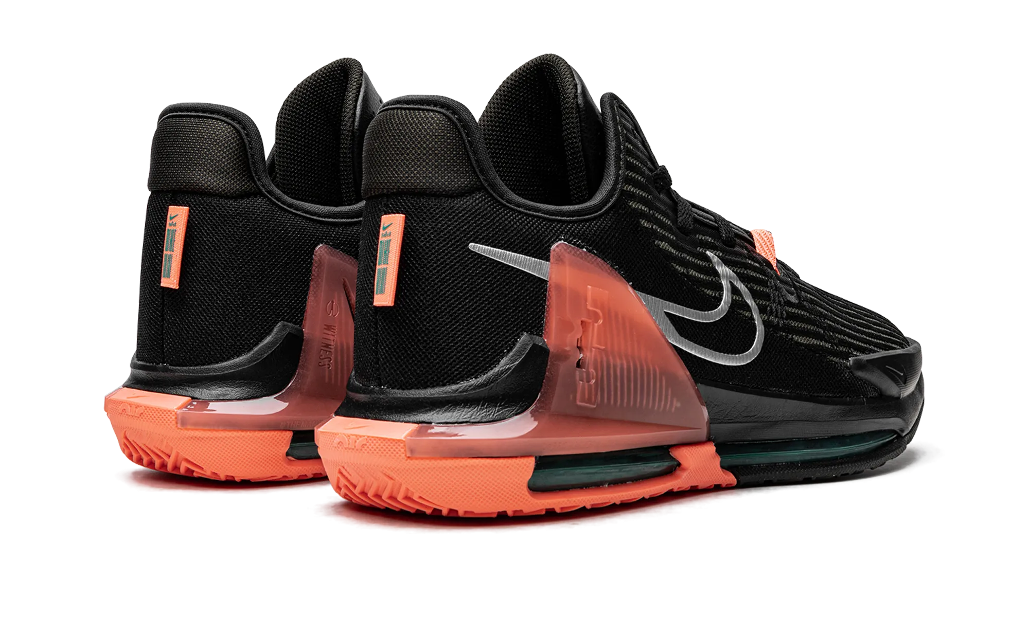 LeBron Witness VI "Black / Crimson Pulse" Durable Midsole