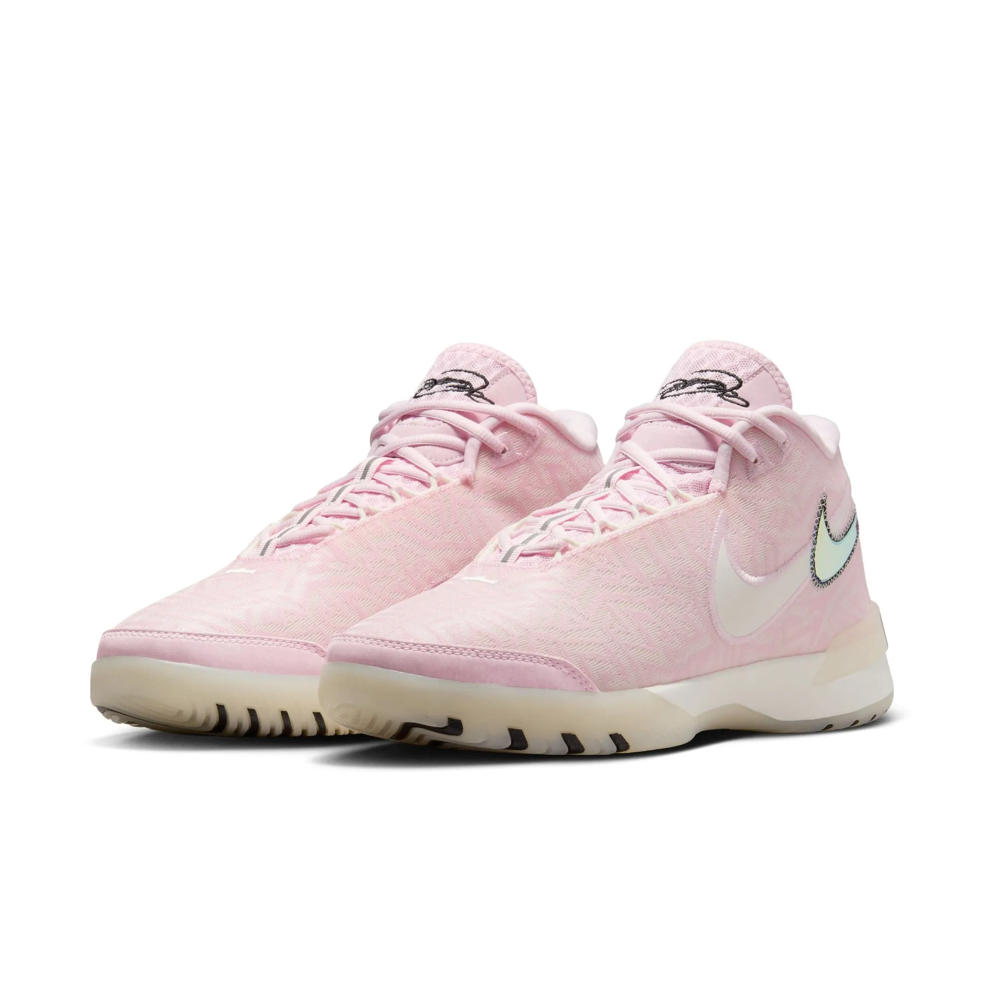 Nike Zoom LeBron NXXT Genisus: Pink Foam Synthetic Upper Compression Web Support