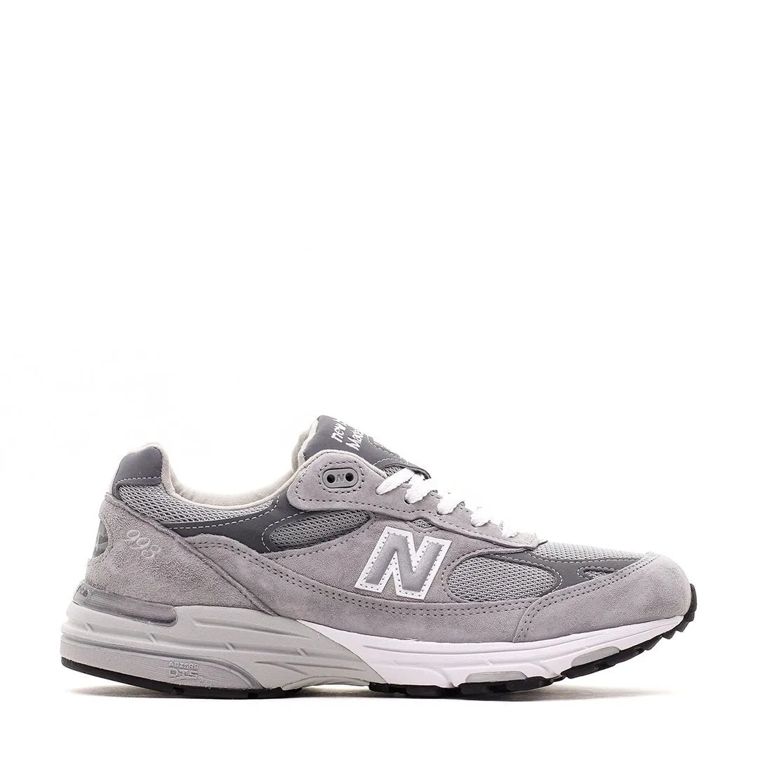 Comfort Strapping New Balance 993 Made In USA Grey Men Core MR993GL