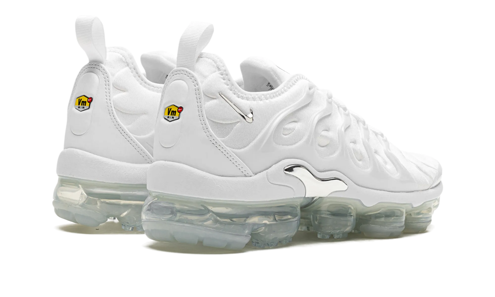 Air VaporMax Plus WMNS "White Chrome" running in a ice field area shoes Outdoor shoes