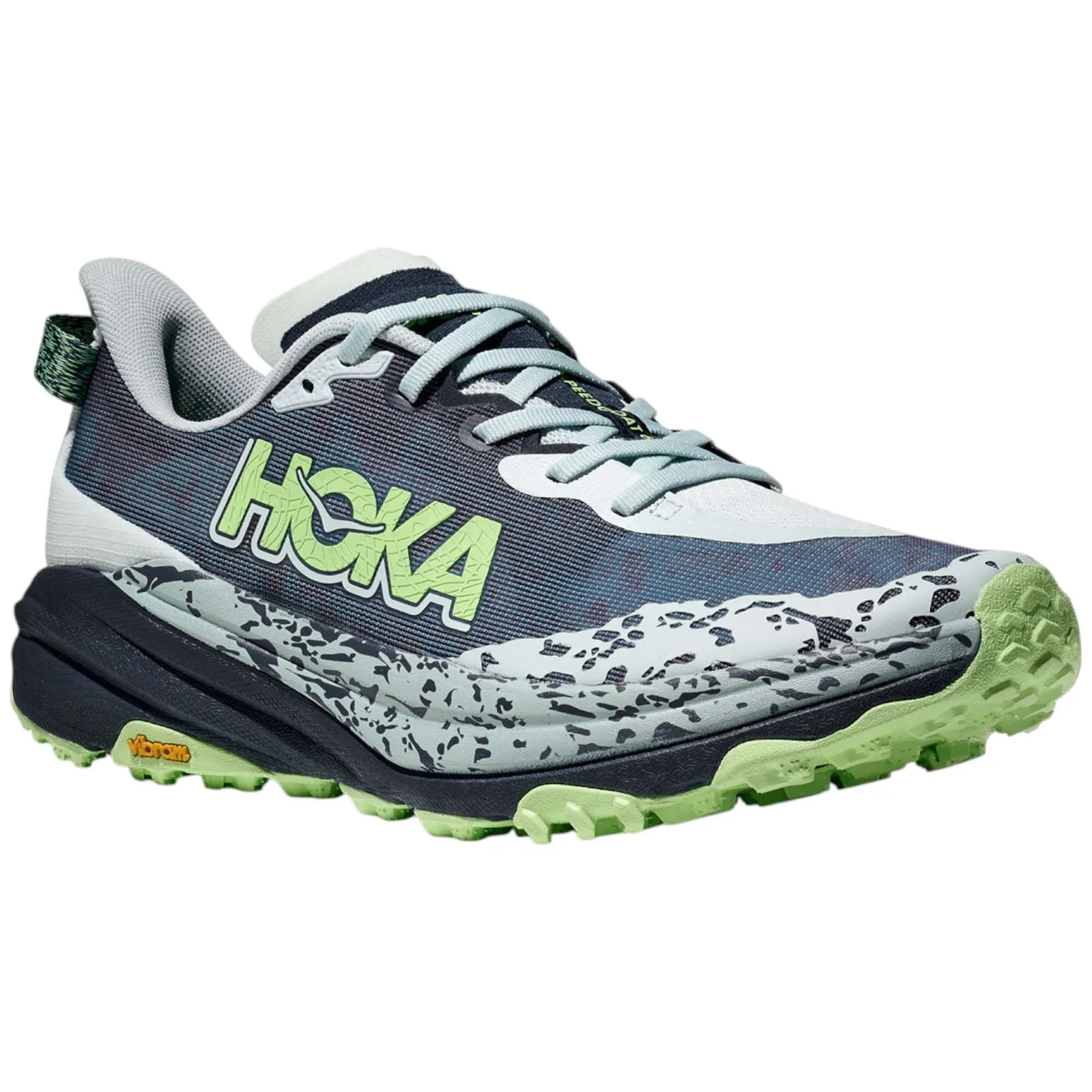 Slip On Elastic Gusset HOKA Speedgoat 6 Mens Trail Running Shoes