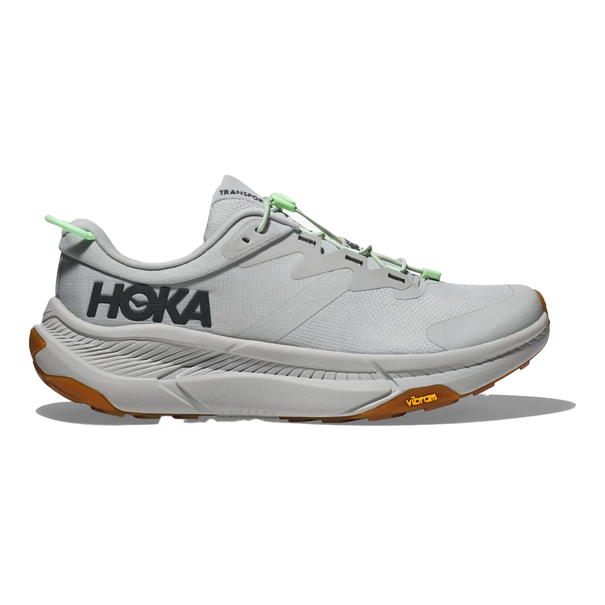 Hoka Transport - Harbor Mist - Lime Glow Comfortable Exercise Sporty Edge