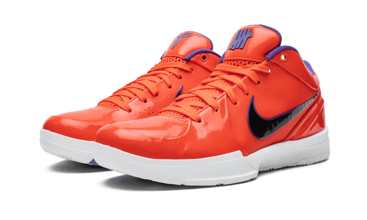 Kobe 4 Protro UNDFTD "Undefeated - Phoenix Suns" Stability Grip Floor Grip