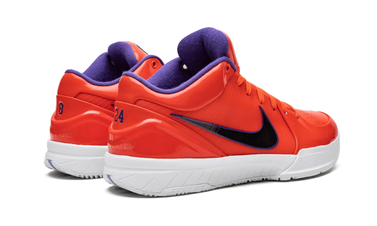 Kobe 4 Protro UNDFTD "Undefeated - Phoenix Suns" Turbo Grip Energy return