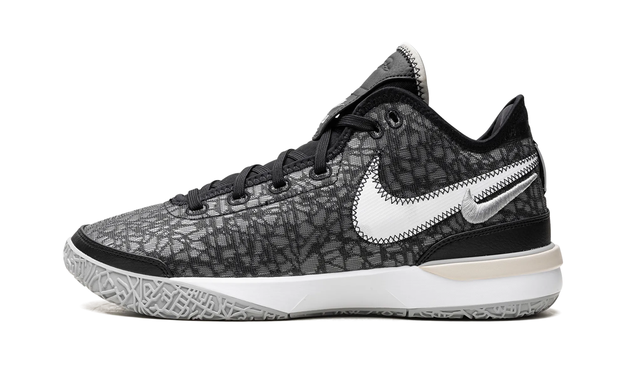 Compression Plate Comfort footbed Zoom LeBron NXXT Gen "Black / Wolf Grey"