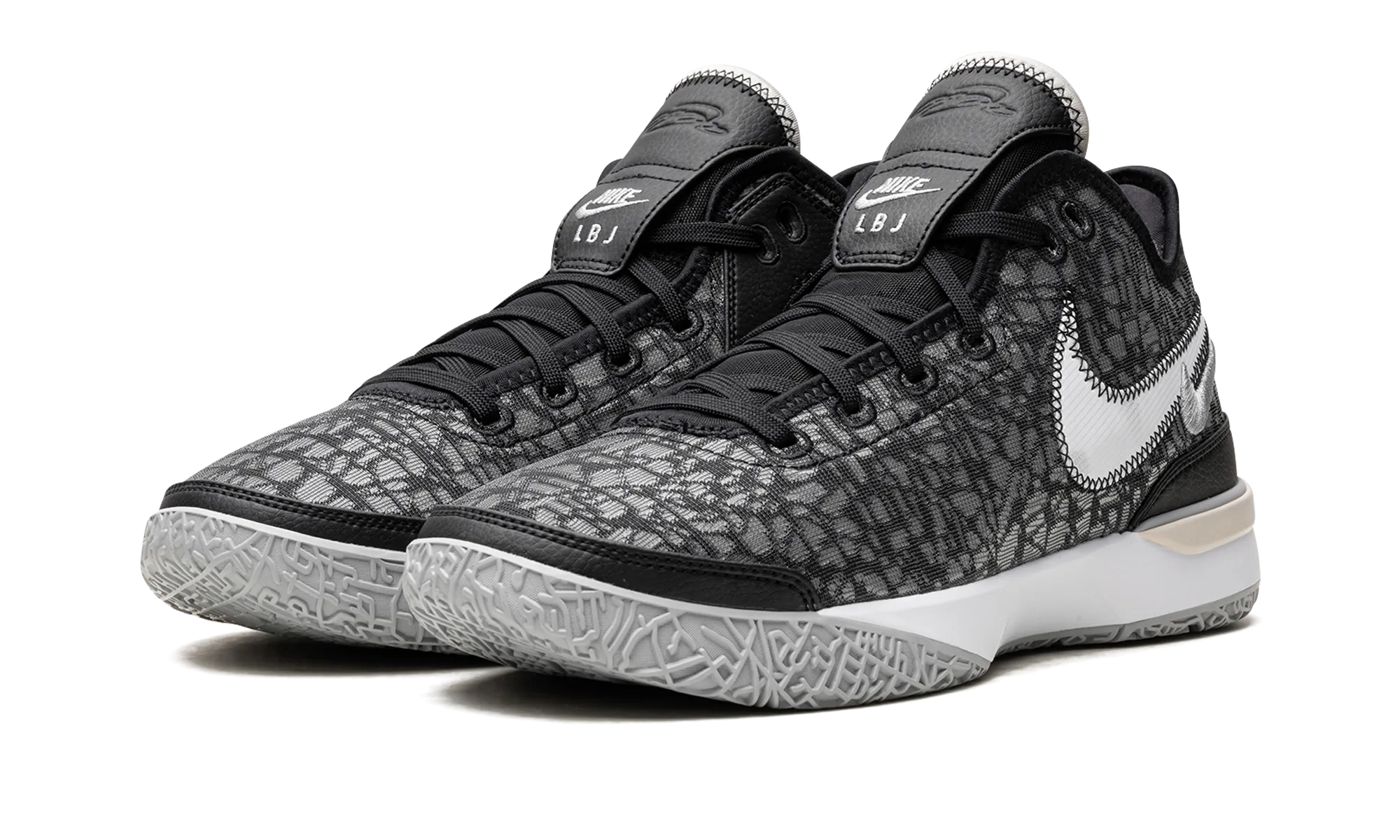 High-Quality Cushioning Zoom LeBron NXXT Gen "Black / Wolf Grey"