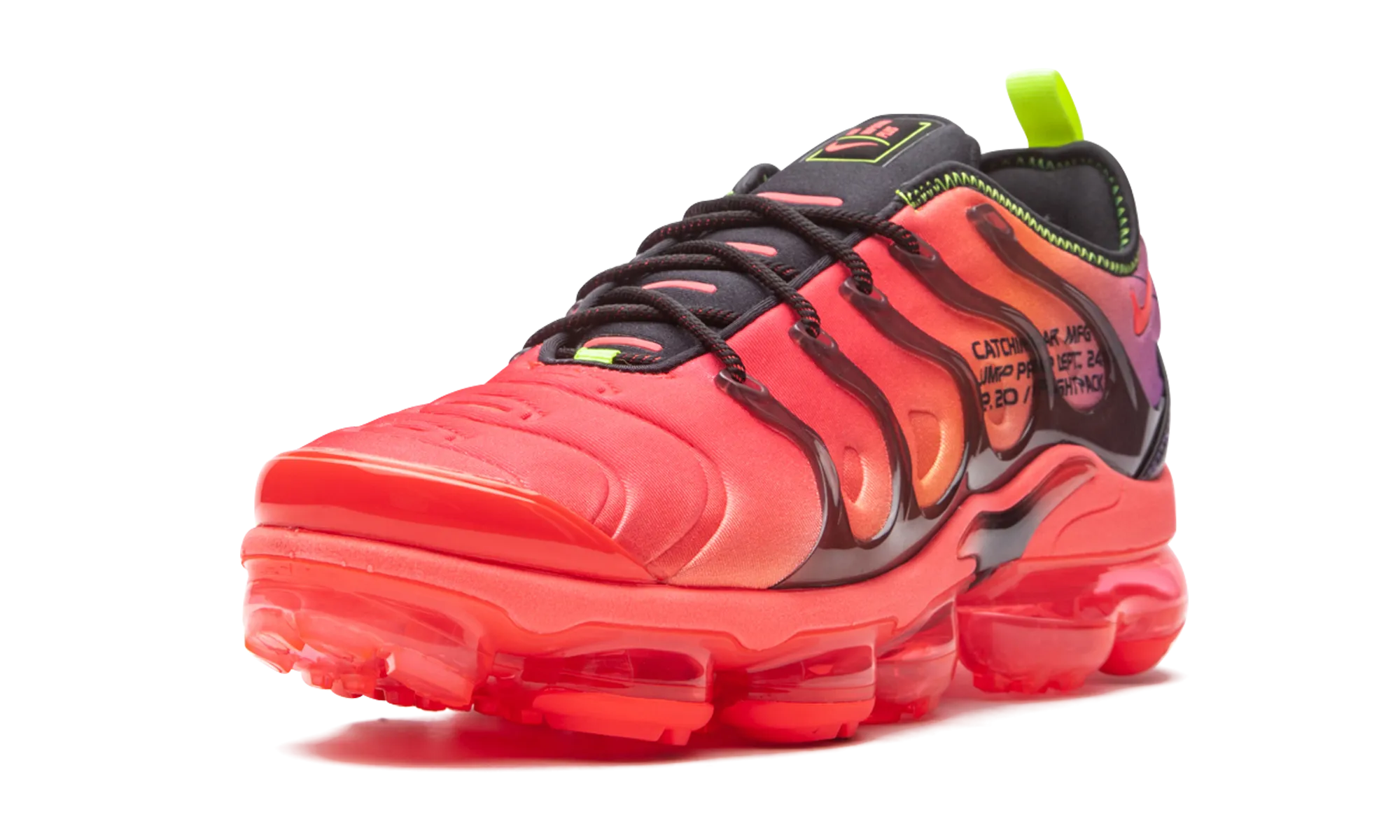 Air VaporMax Plus "Flight Pack" heel cup odor - resistant upper shoes
